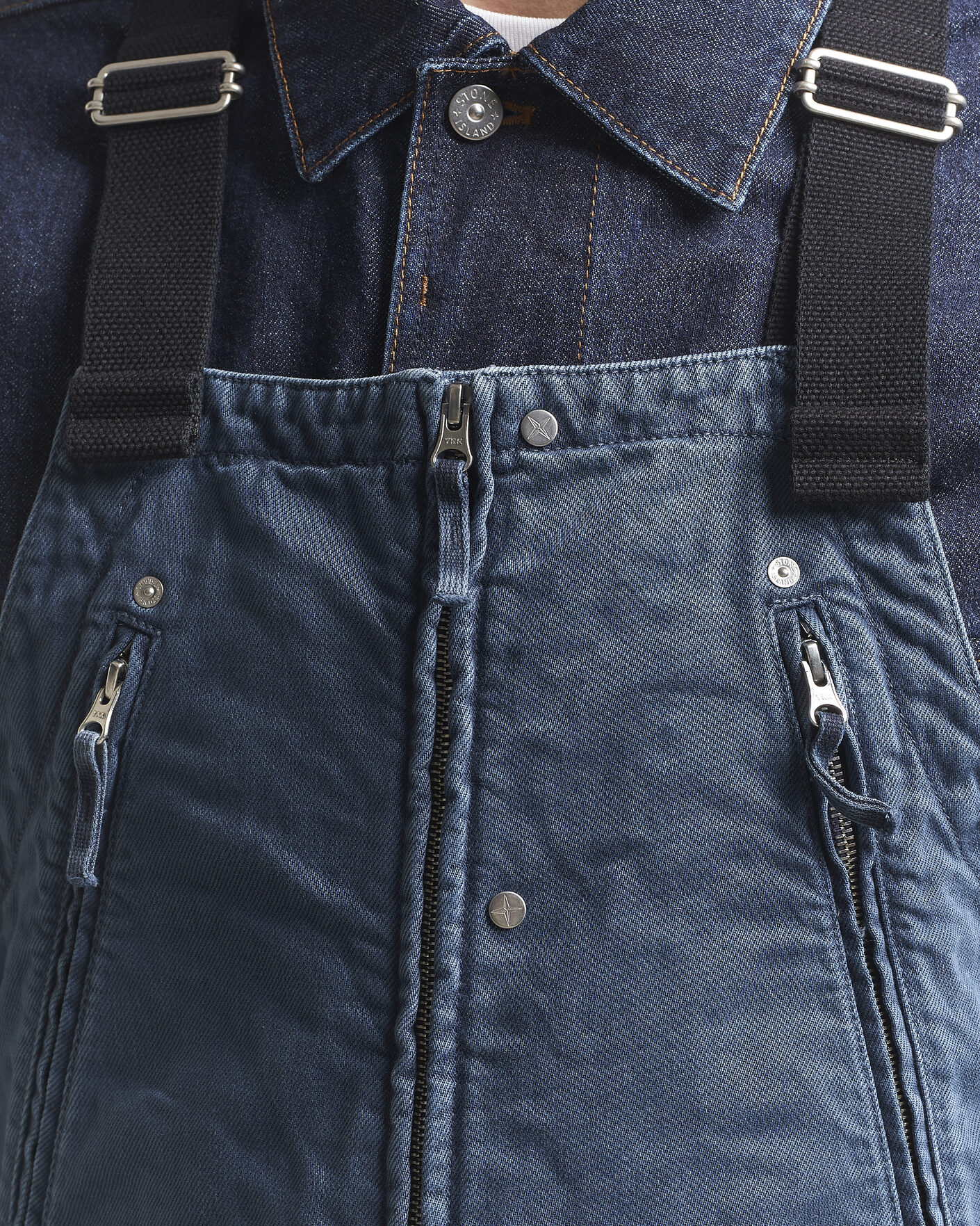 Herr | Skjortor | Stone Island | Denim Overall Indigo