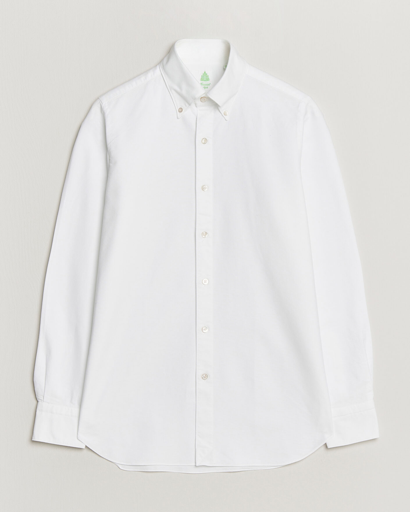 Herr | Skjortor | Finamore Napoli | Gaeta Oxford Button Down Shirt White