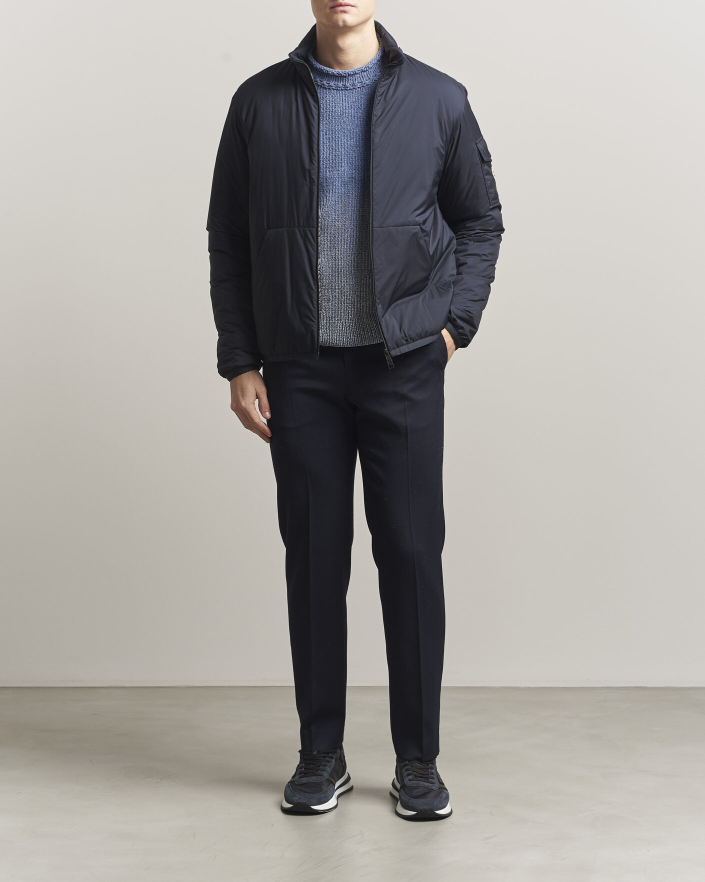 Herr | Jackor | Moncler | Breezes Jacket Navy