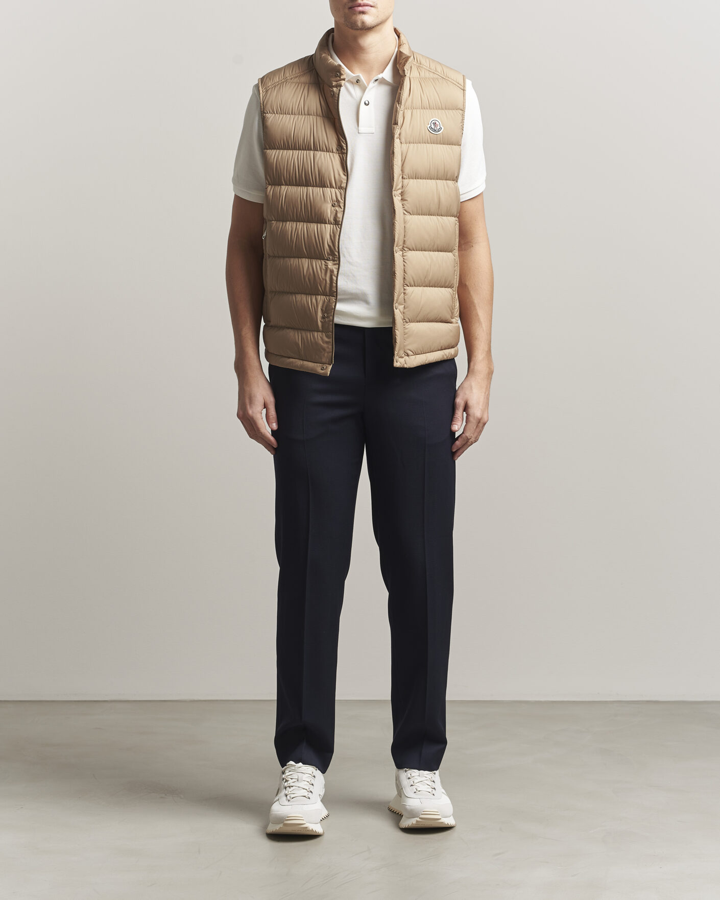 Herr | Västar | Moncler | Barthe Down Vest Tan