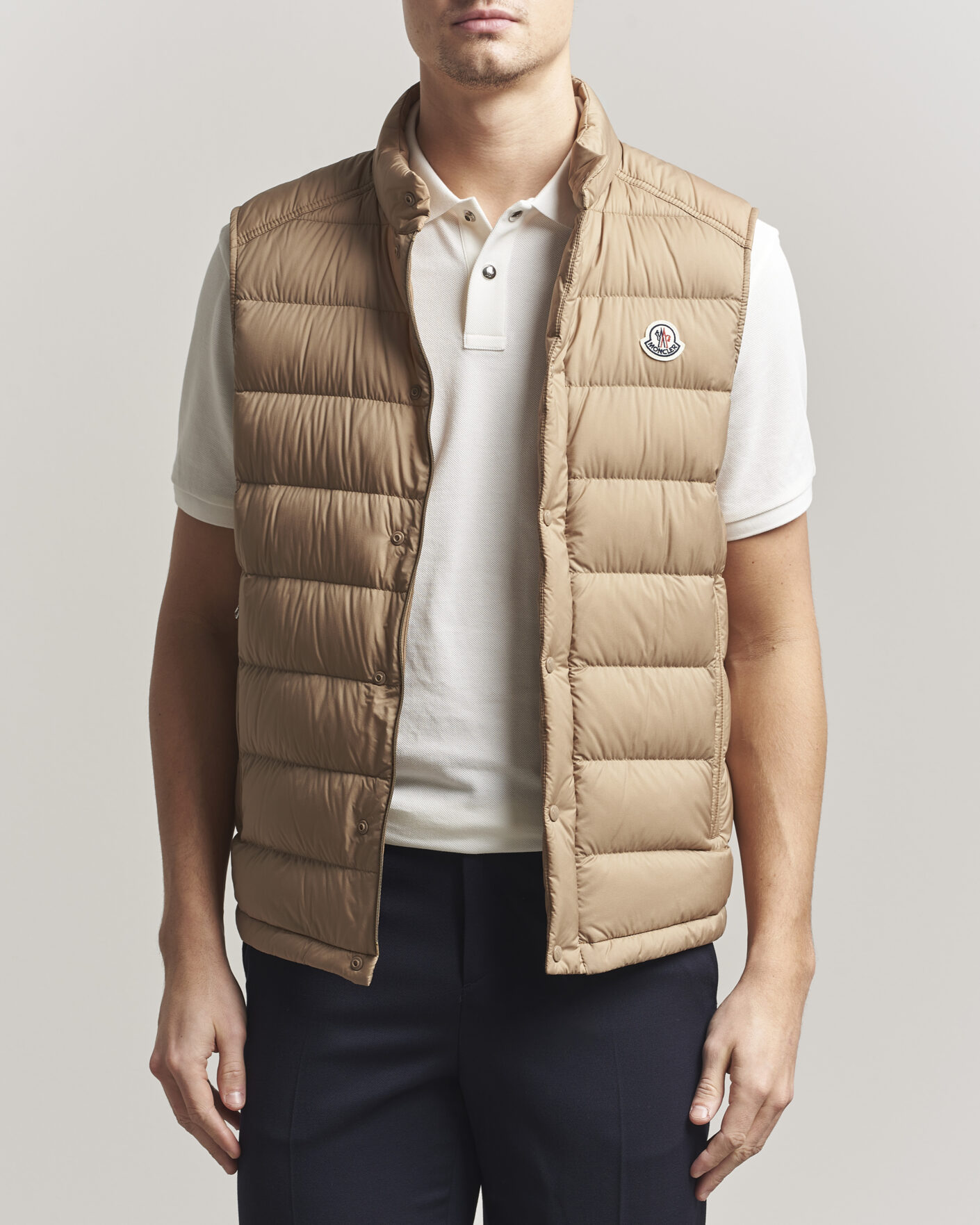 Herr | Västar | Moncler | Barthe Down Vest Tan