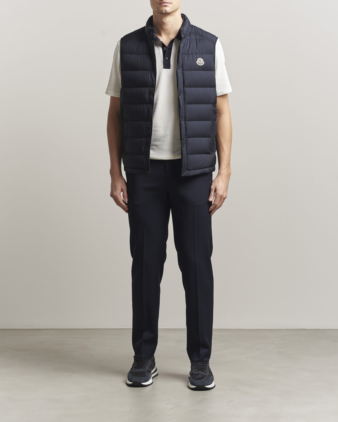 Herr | Västar | Moncler | Barthe Down Vest Navy