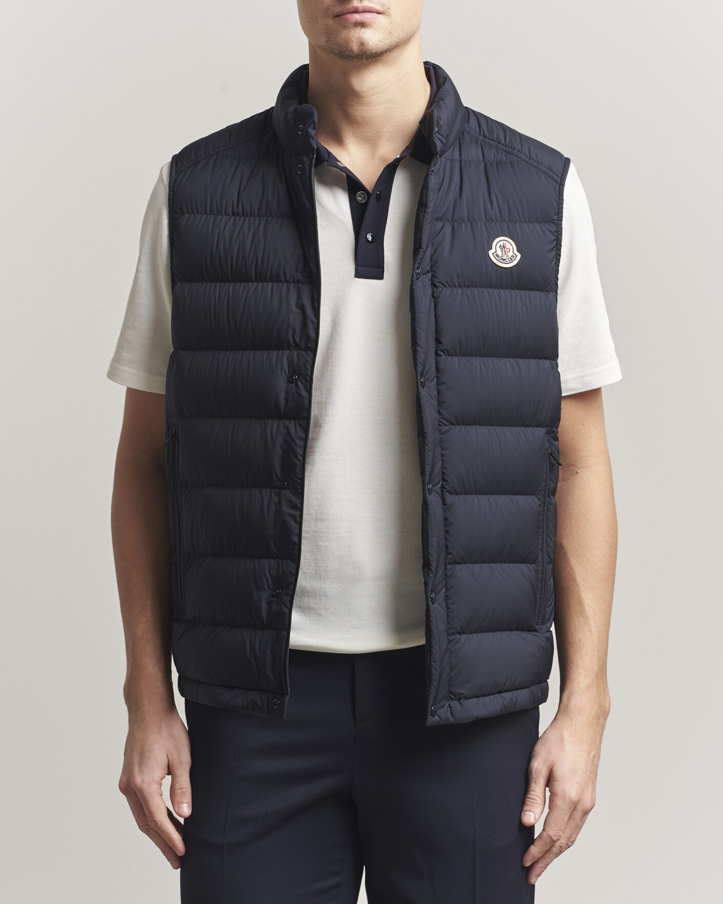 Herr | Västar | Moncler | Barthe Down Vest Navy