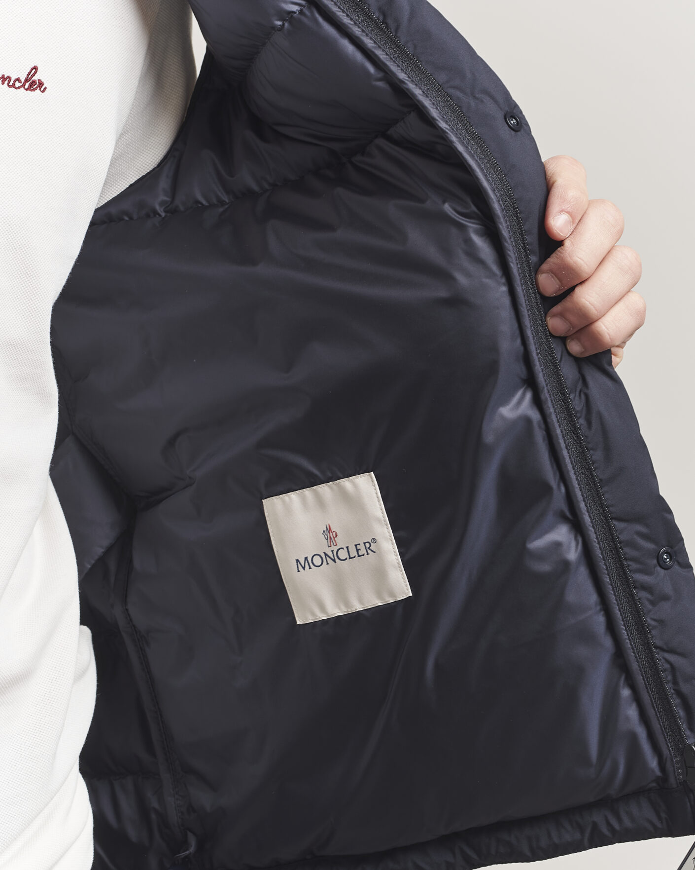 Herr | Västar | Moncler | Barthe Down Vest Navy