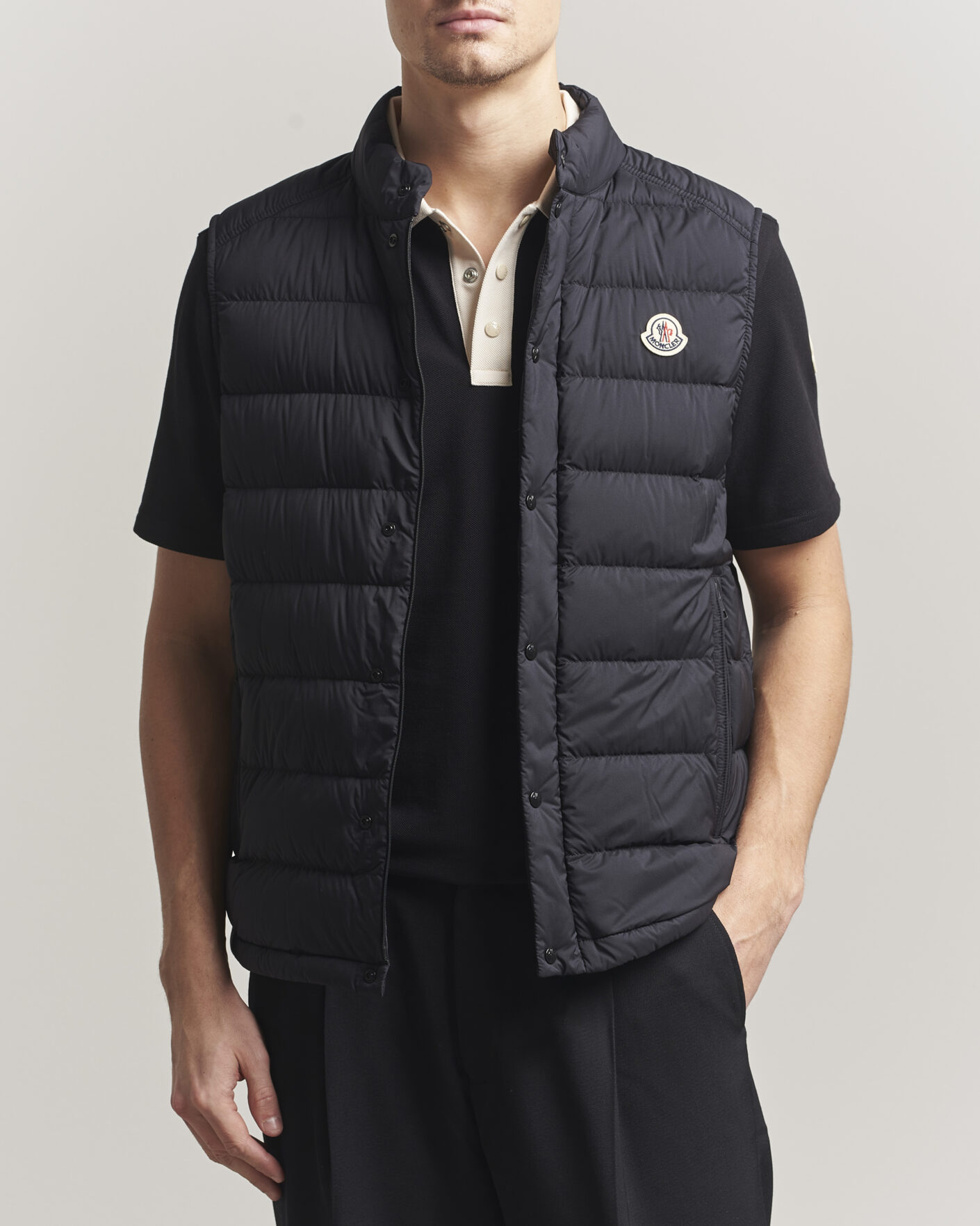 Herr | Västar | Moncler | Barthe Down Vest Black