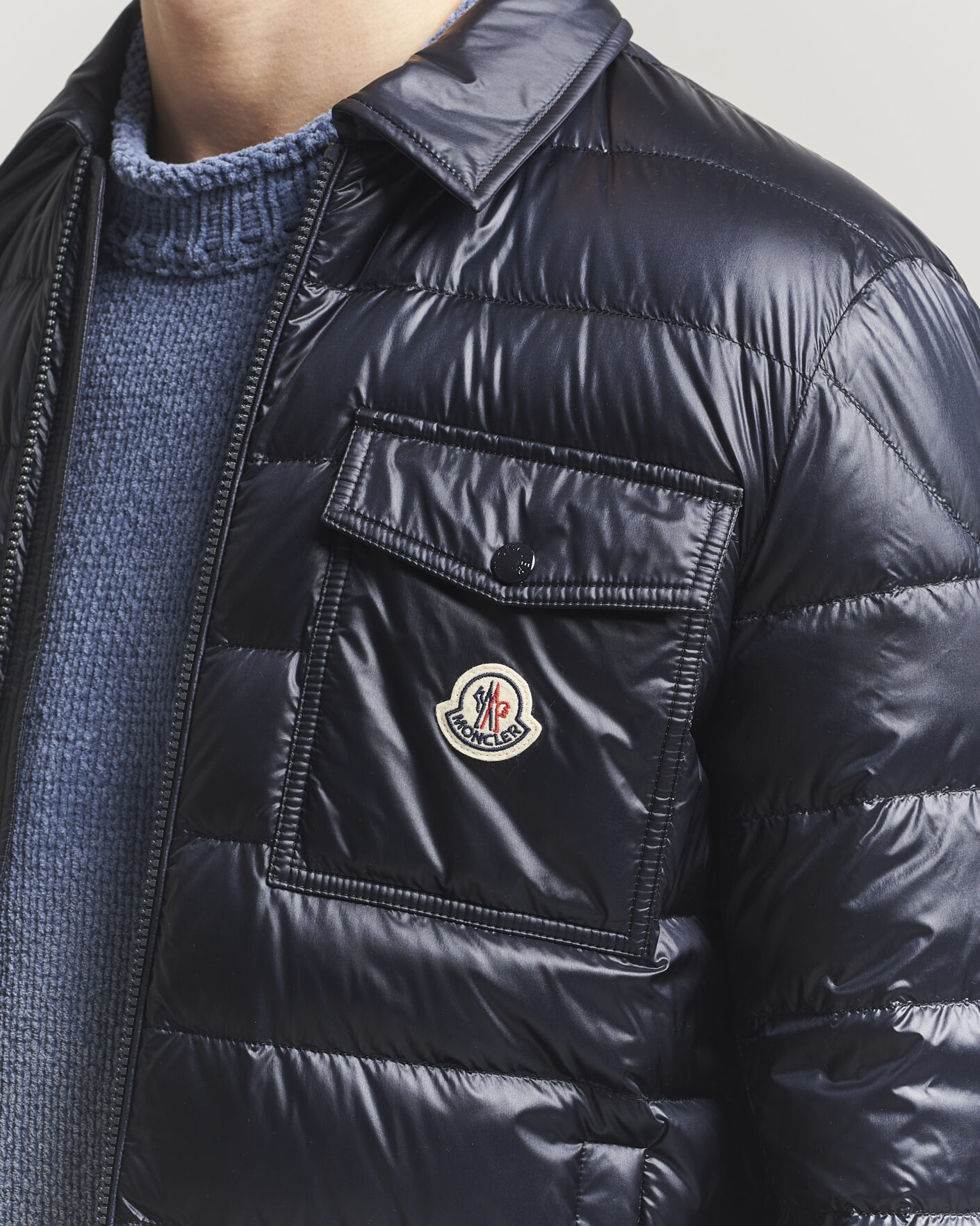 Herr | Jackor | Moncler | Mourillon Shirt Jacket Navy