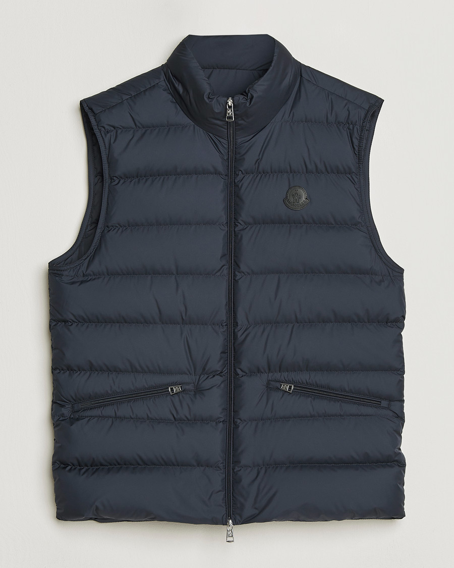 Herr | Västar | Moncler | Lechtal Down Vest Navy