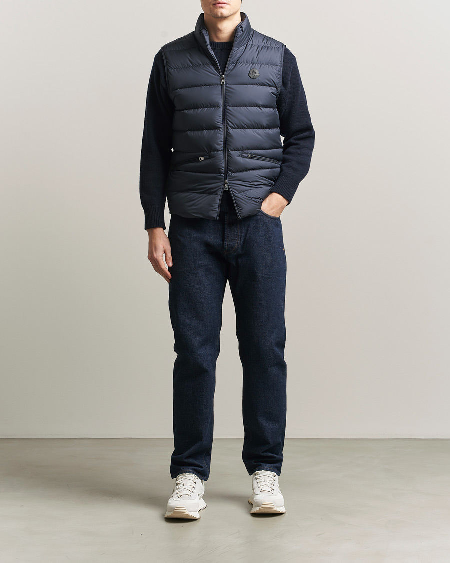 Herr | Västar | Moncler | Lechtal Down Vest Navy