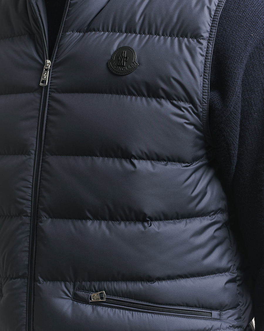 Herr | Västar | Moncler | Lechtal Down Vest Navy