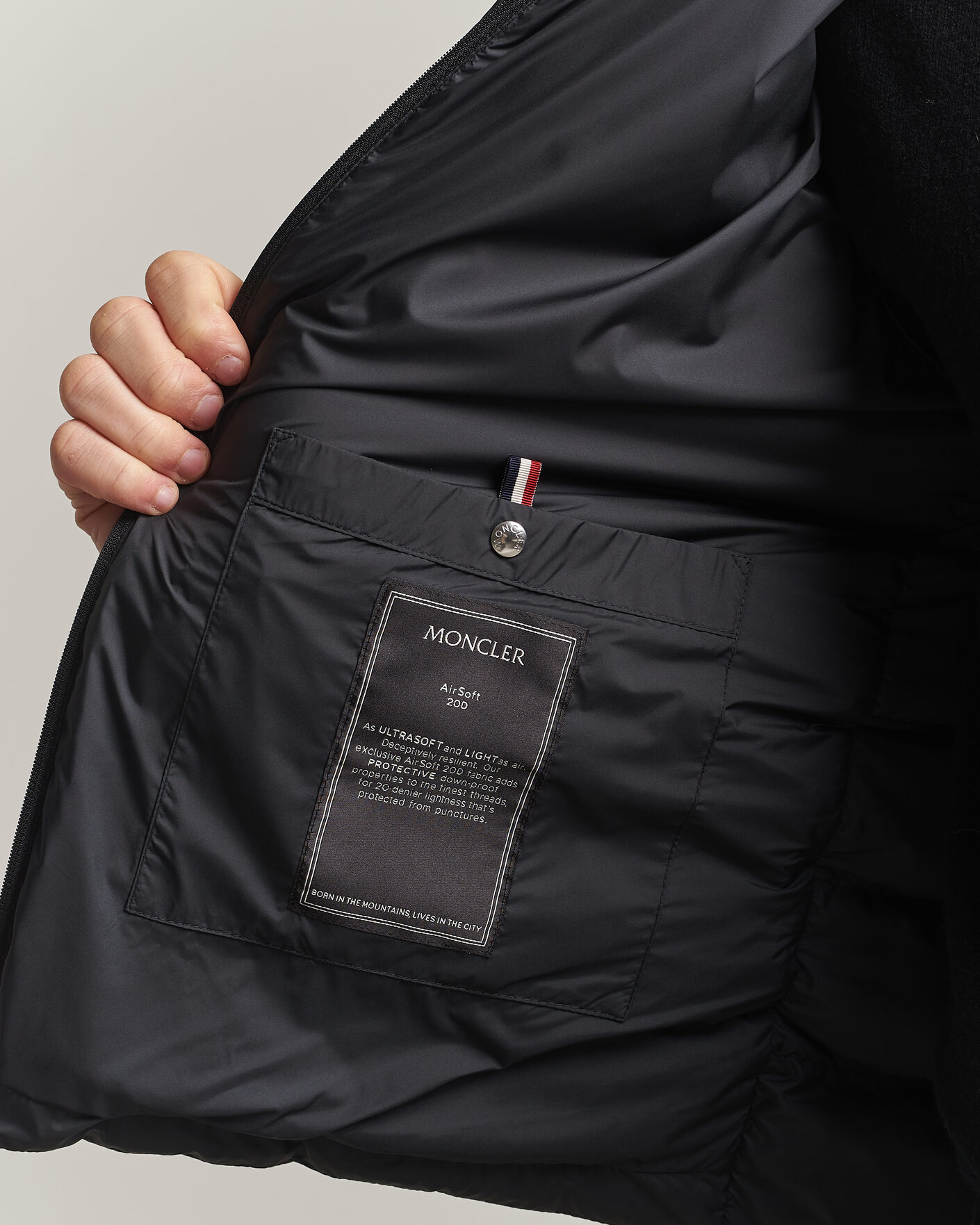 Herr | Västar | Moncler | Lechtal Down Vest Black