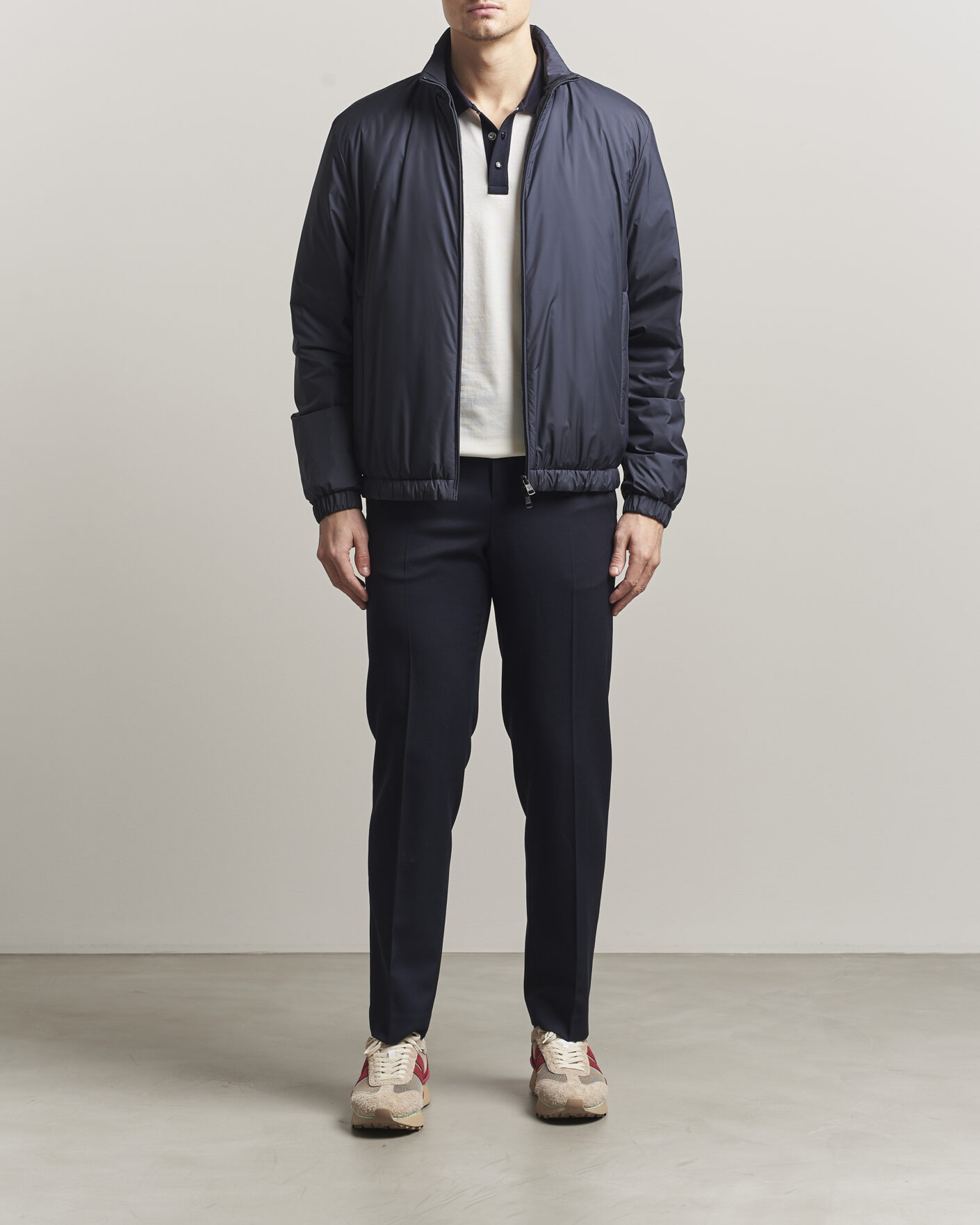Herr | Jackor | Moncler | Berre Bomber Jacket Navy