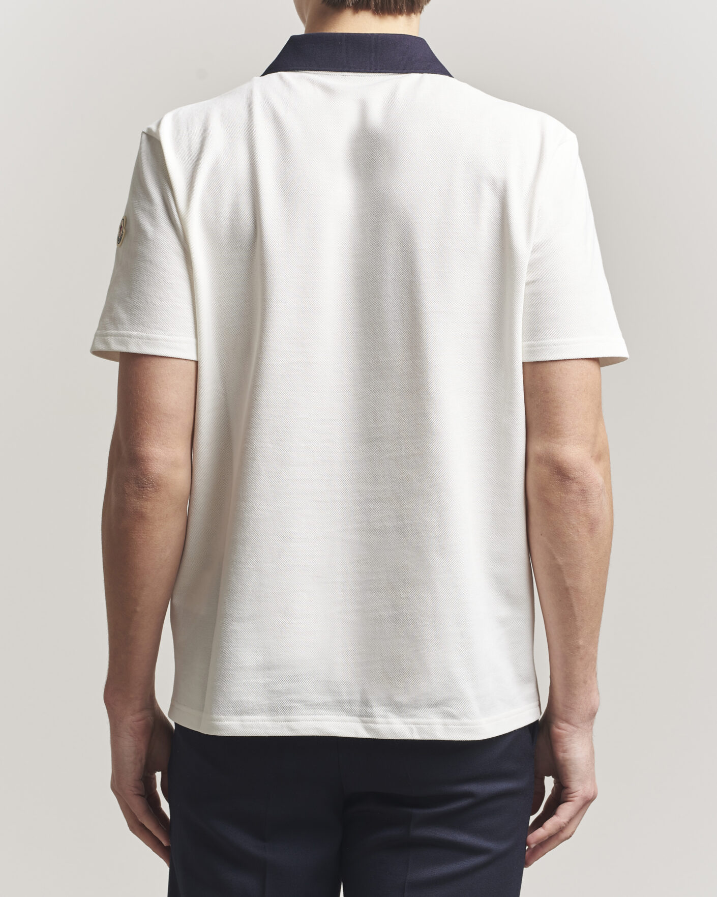 Herr | Pikéer | Moncler | Signature Logo Polo Off White