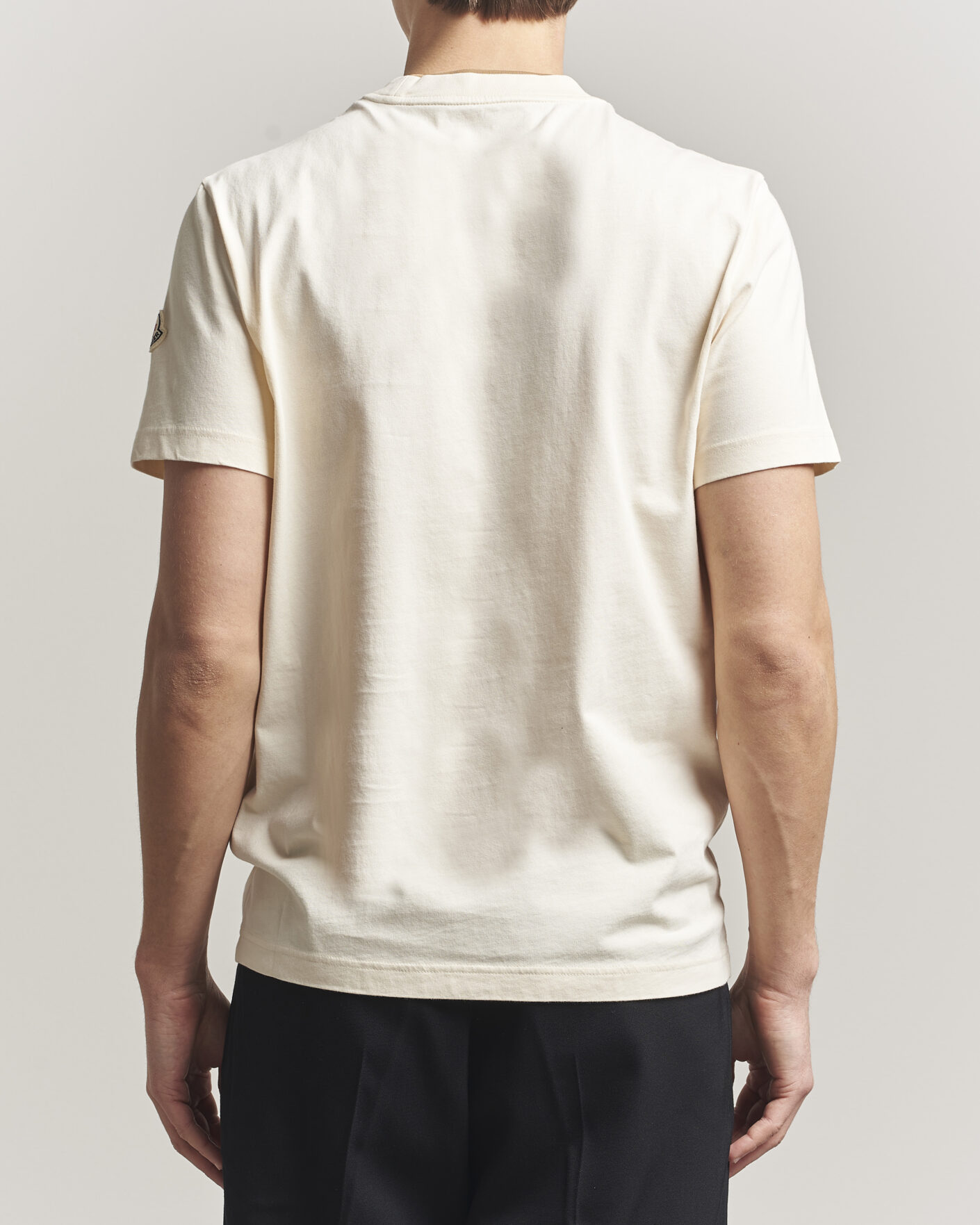 Herr | T-Shirts | Moncler | Signature Logo T-Shirt Off White