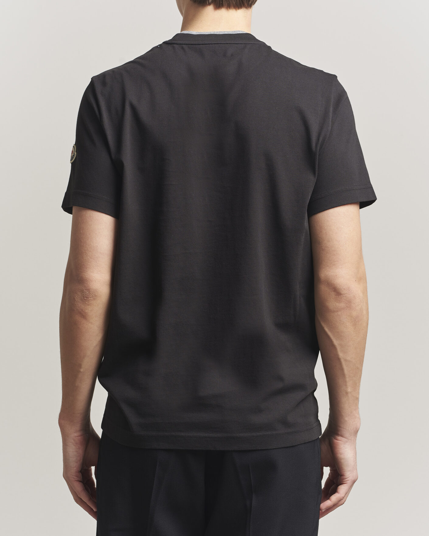 Herr | T-Shirts | Moncler | Signature Logo T-Shirt Black