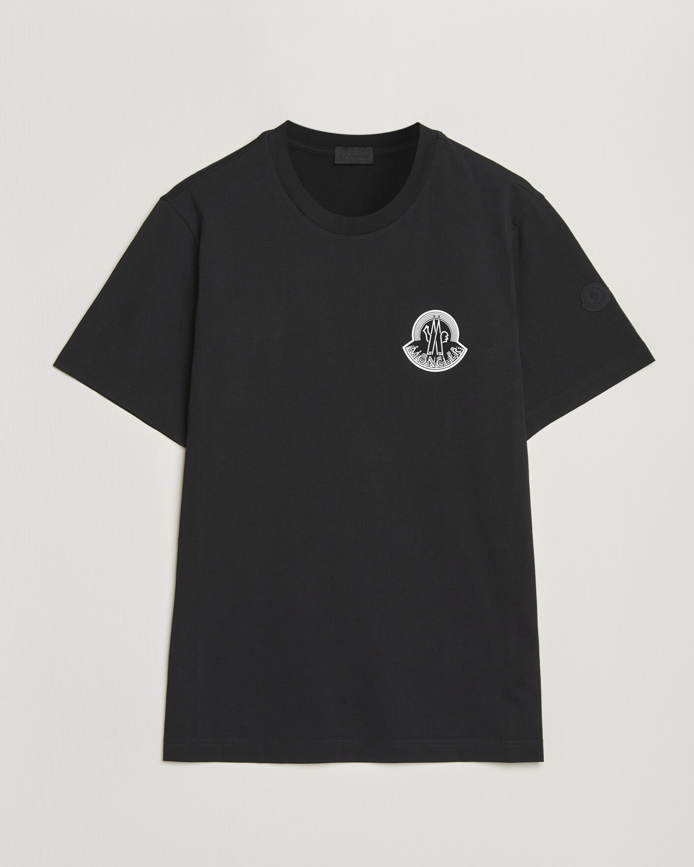 Herr | T-Shirts | Moncler | 3D Logo T-Shirt Black