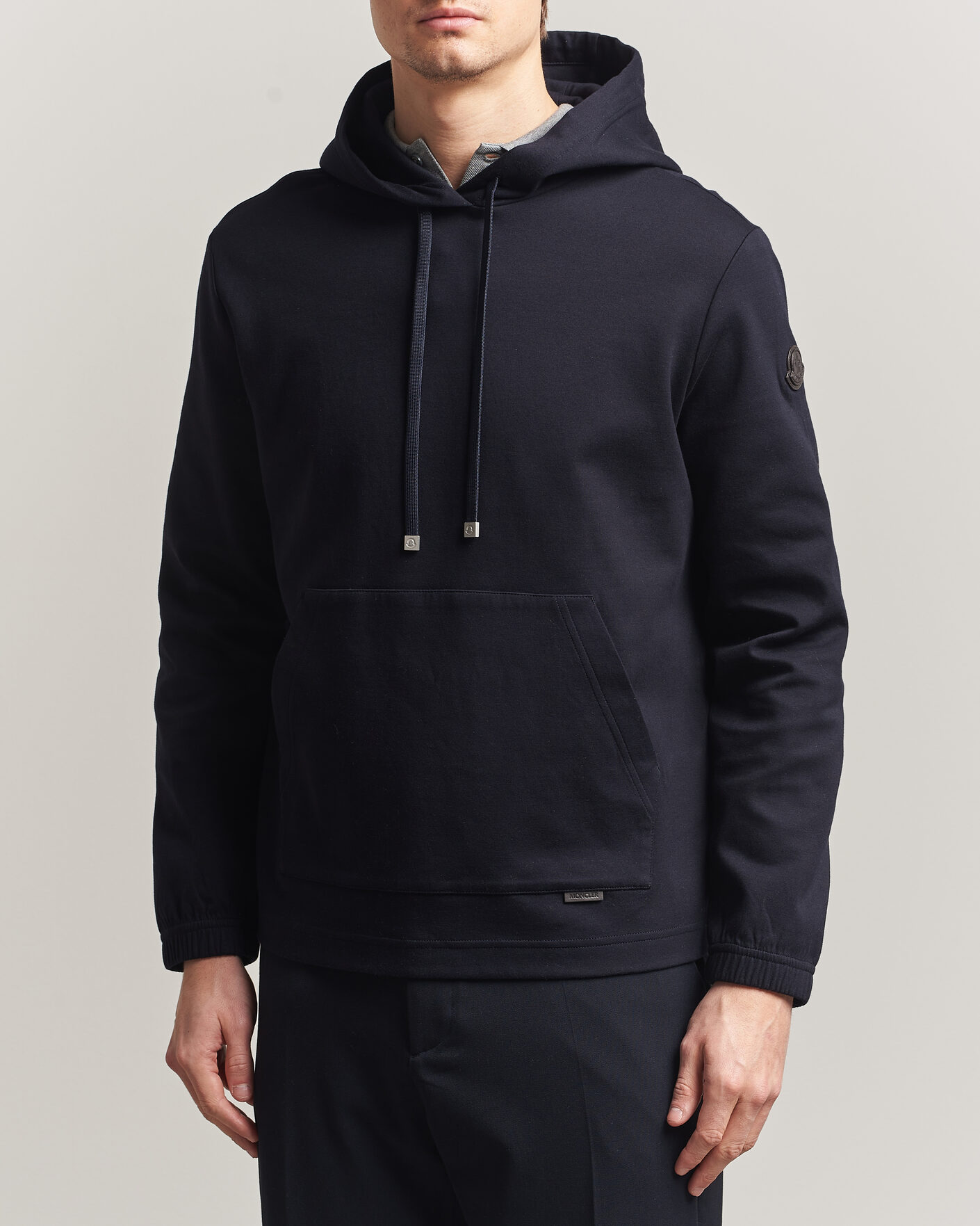 Herr | Tröjor | Moncler | Luxury Sweat Hoodie Navy