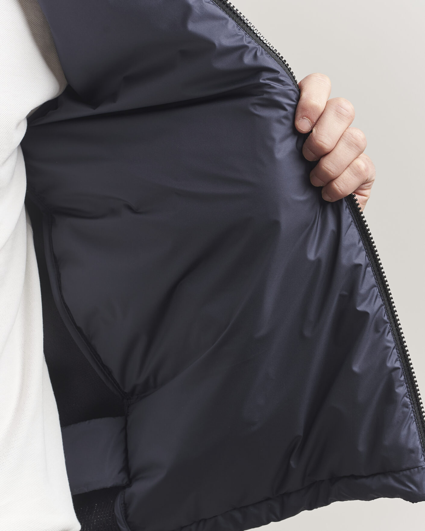 Herr | Jackor | Moncler | Hybrid Zip Cardigan Navy