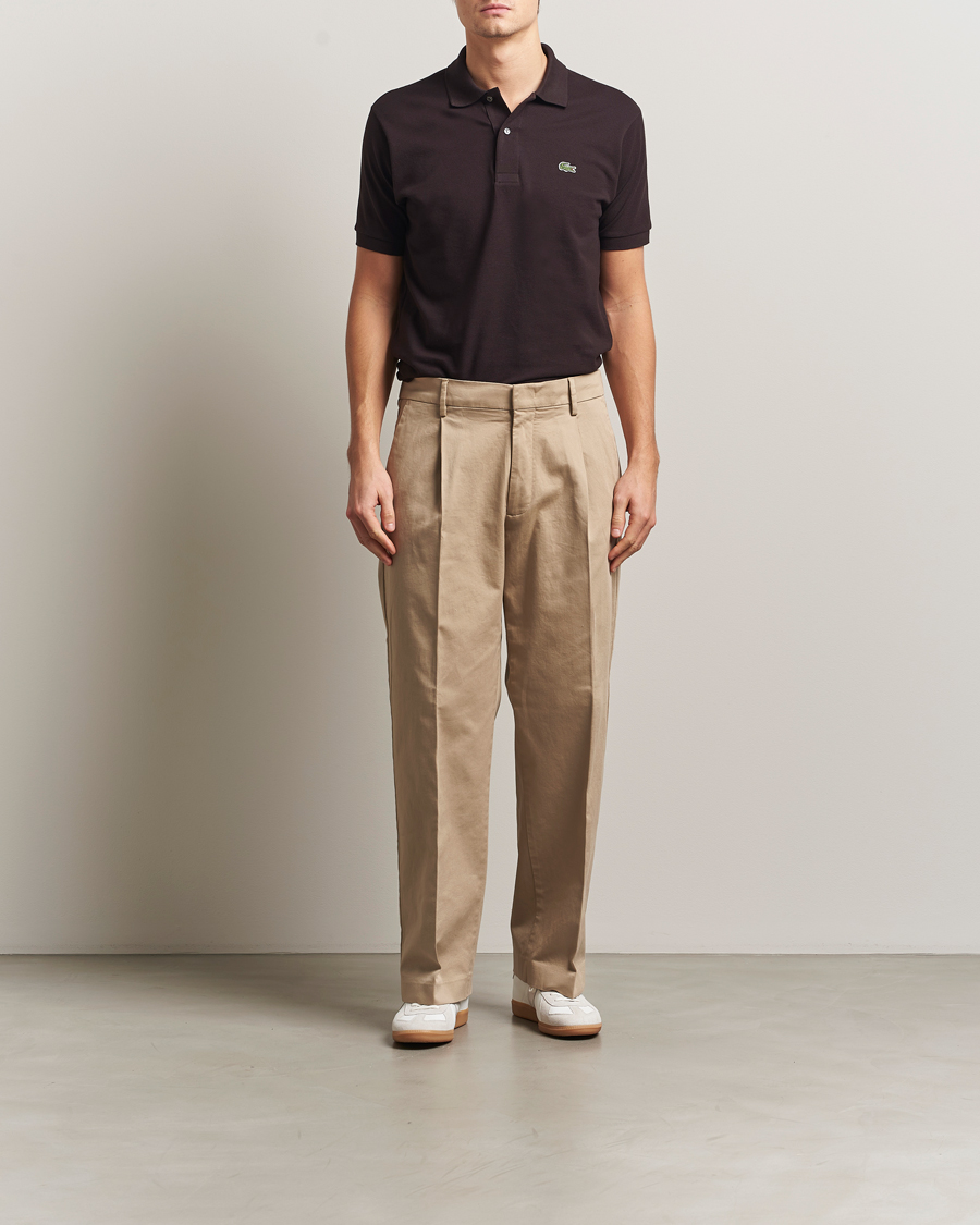 Herr | Pikéer | Lacoste | Original Polo Piké Buffle Brown
