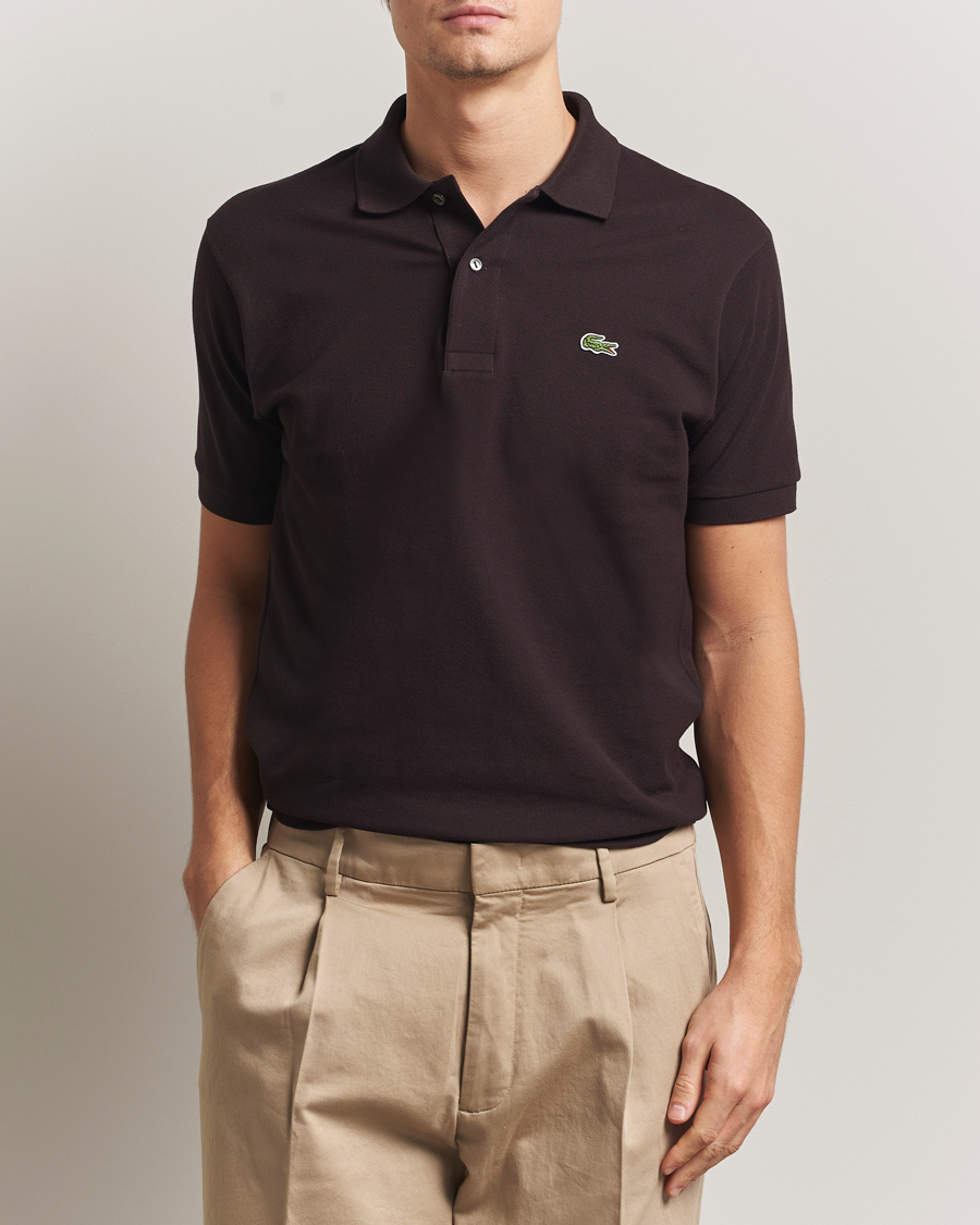 Herr | Pikéer | Lacoste | Original Polo Piké Buffle Brown
