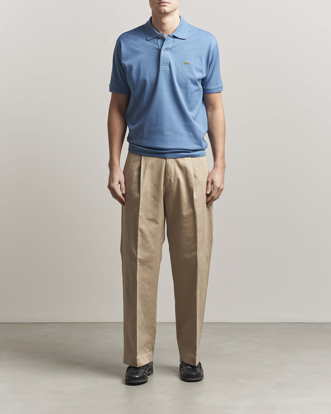 Herr | Pikéer | Lacoste | Original Polo Piké Abyss Blue
