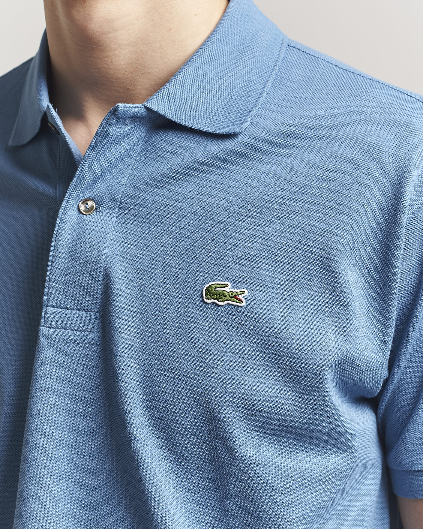 Herr | Pikéer | Lacoste | Original Polo Piké Abyss Blue