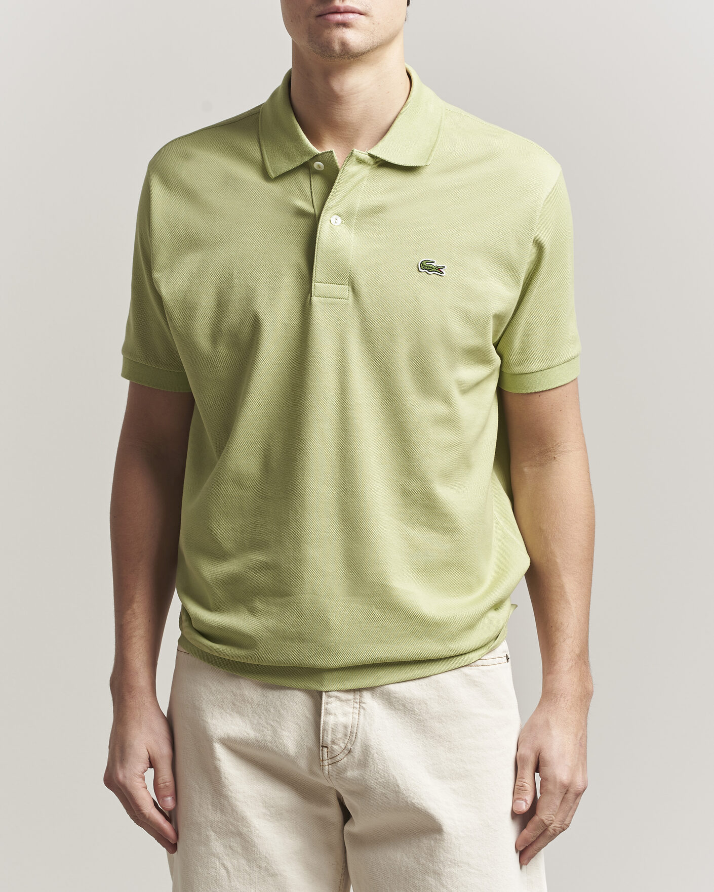 Herr | Pikéer | Lacoste | Original Polo Piké Birch Green