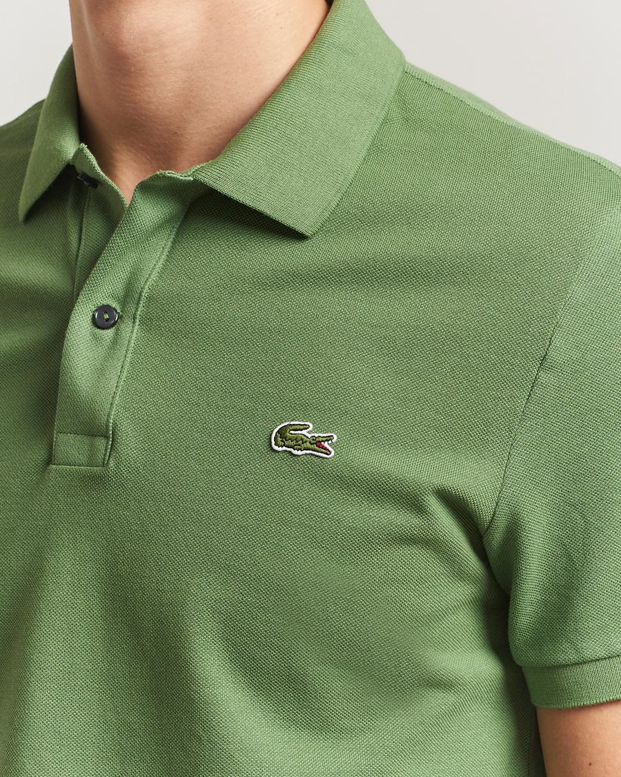Herr | Pikéer | Lacoste | Slim Fit Polo Piké Lettuce