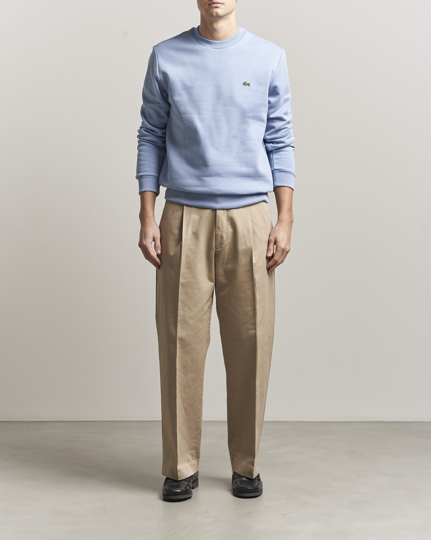 Herr | Tröjor | Lacoste | Crew Neck Sweatshirt Aphylla Blue