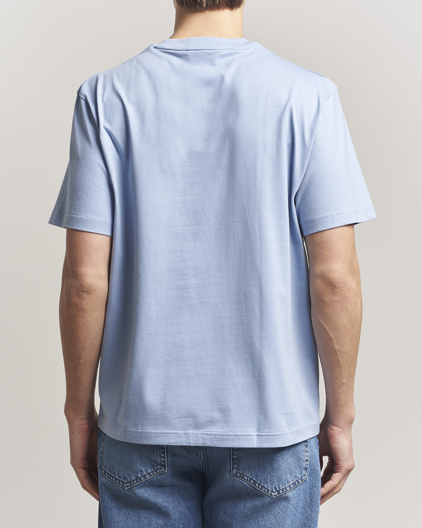 Herr | T-Shirts | Lacoste | Crew Neck T-Shirt Aphylla Blue
