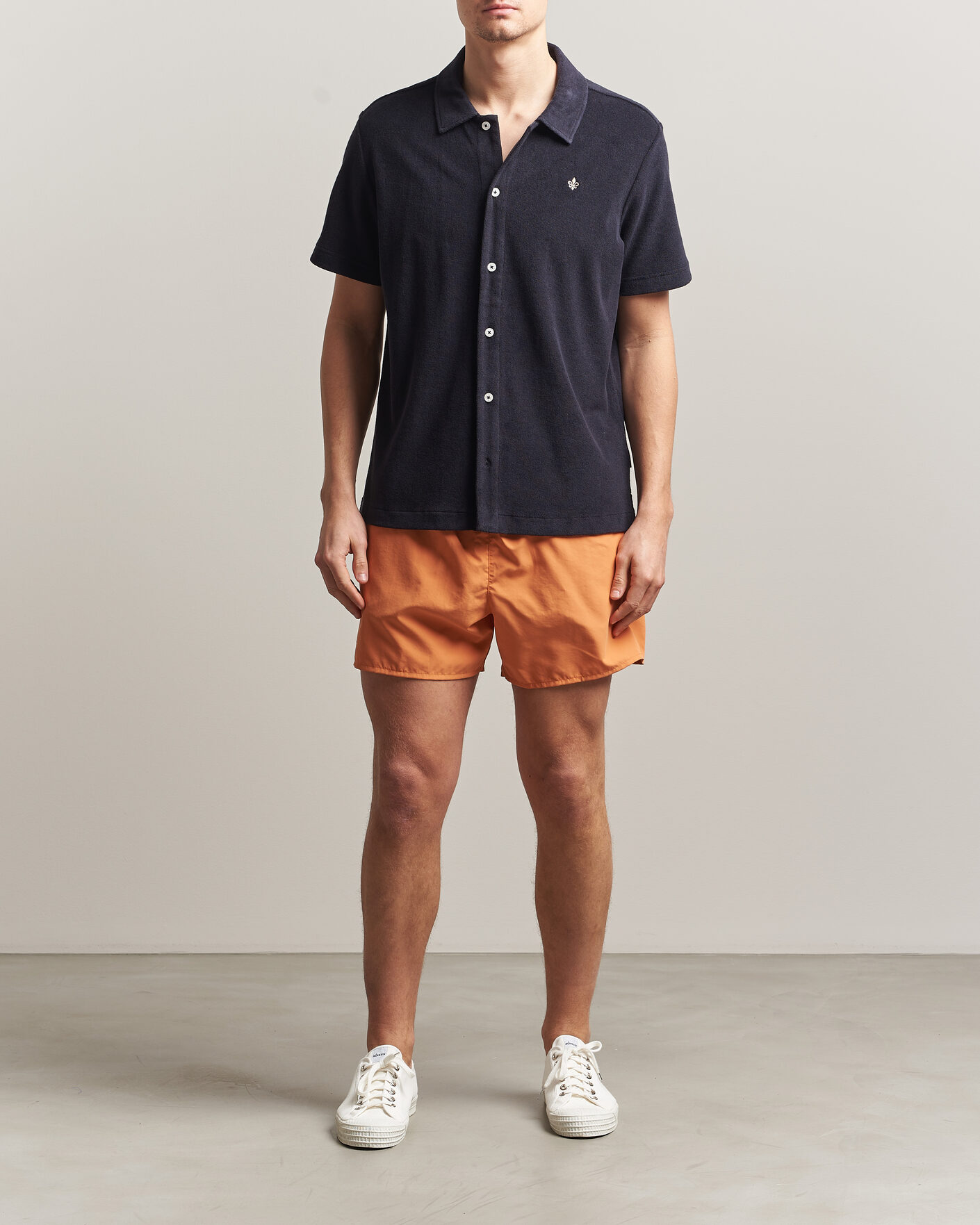 Herr | Badbyxor | Lacoste | Bathingtrunks Orange