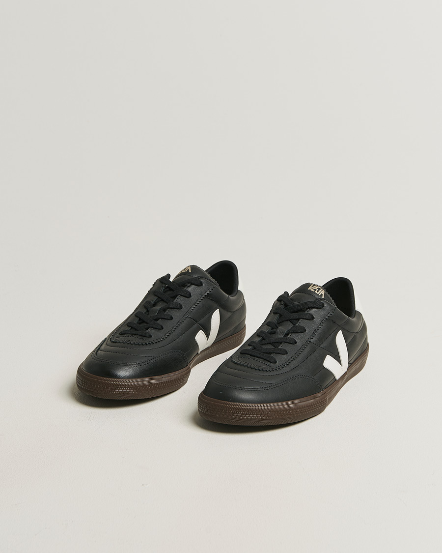 Herr | Sneakers | Veja | Panenka Leather Sneaker Black/White