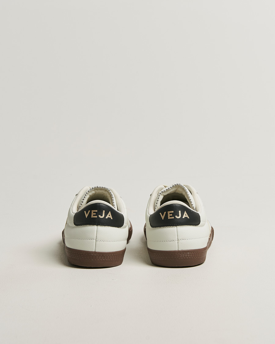 Herr | Sneakers | Veja | Panenka Leather Sneaker White/Black Bark