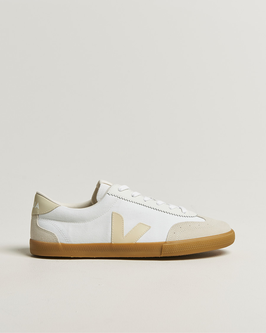 Herr | Sneakers | Veja | Volley Sneaker White/Pierre Natural