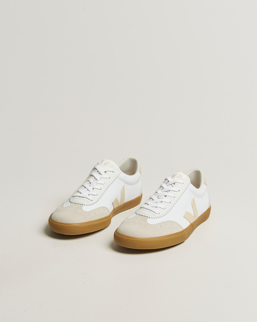 Herr | Sneakers | Veja | Volley Sneaker White/Pierre Natural