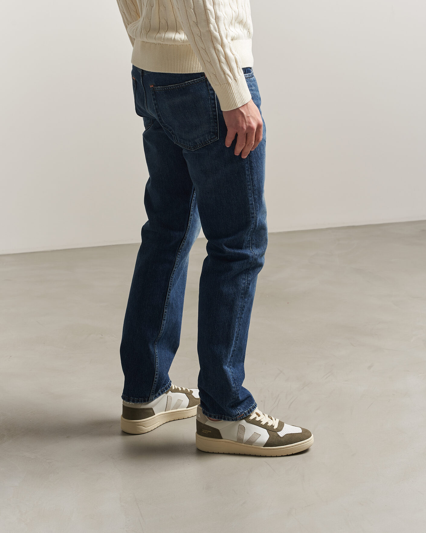 Herr | Sneakers | Veja | V-82 Sneaker White/Natural Khaki