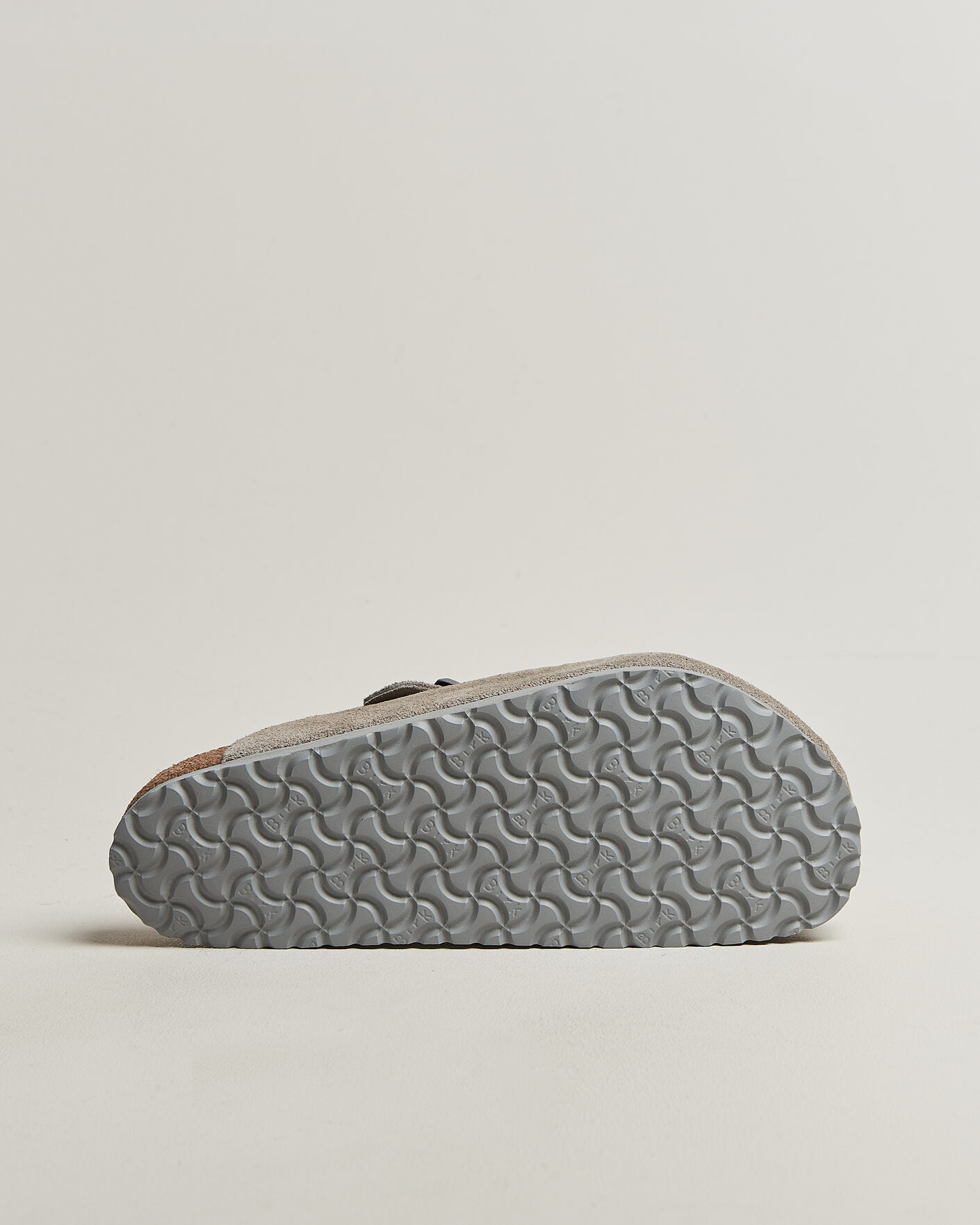 Herr | Sandaler & Tofflor | BIRKENSTOCK | Boston Soft Footbed Stone Coin Suede