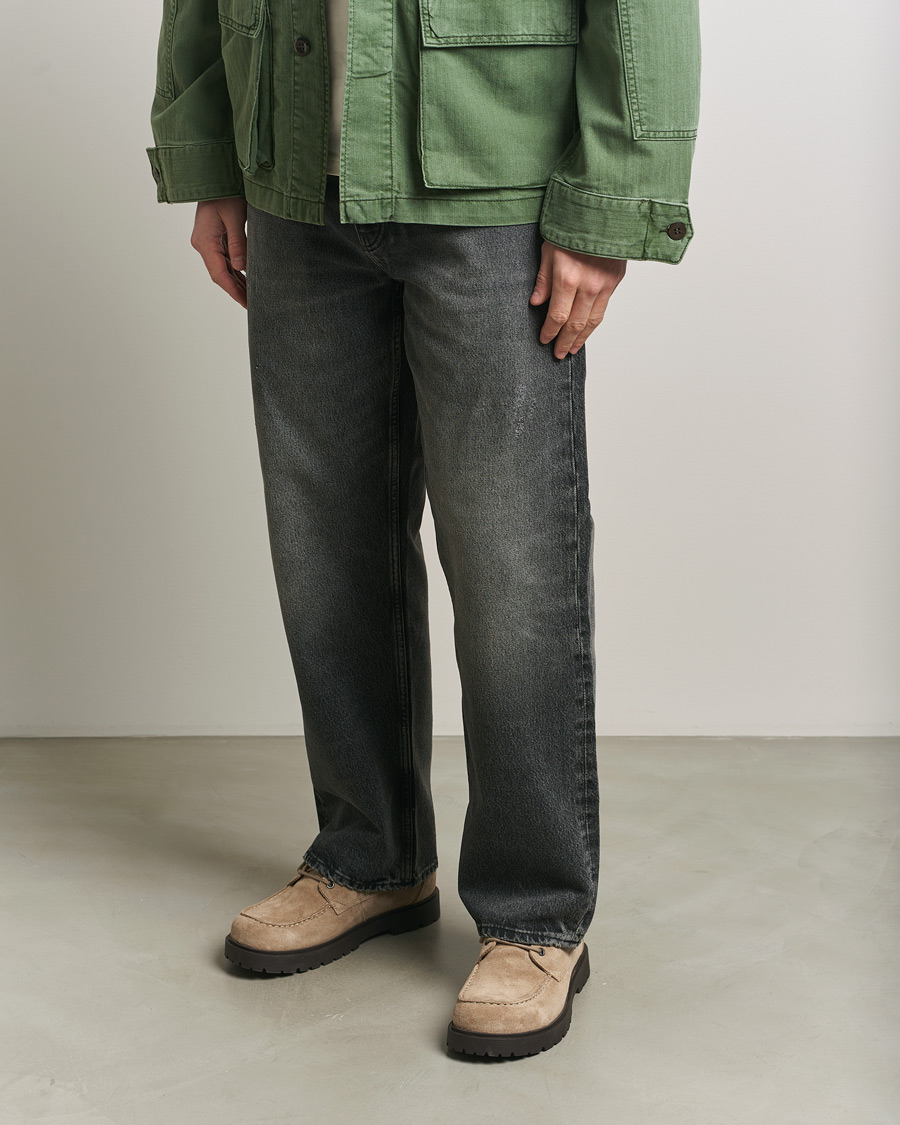 Herr | Oxfords | BIRKENSTOCK | Highwood Moc Lace Gray Taupe Suede