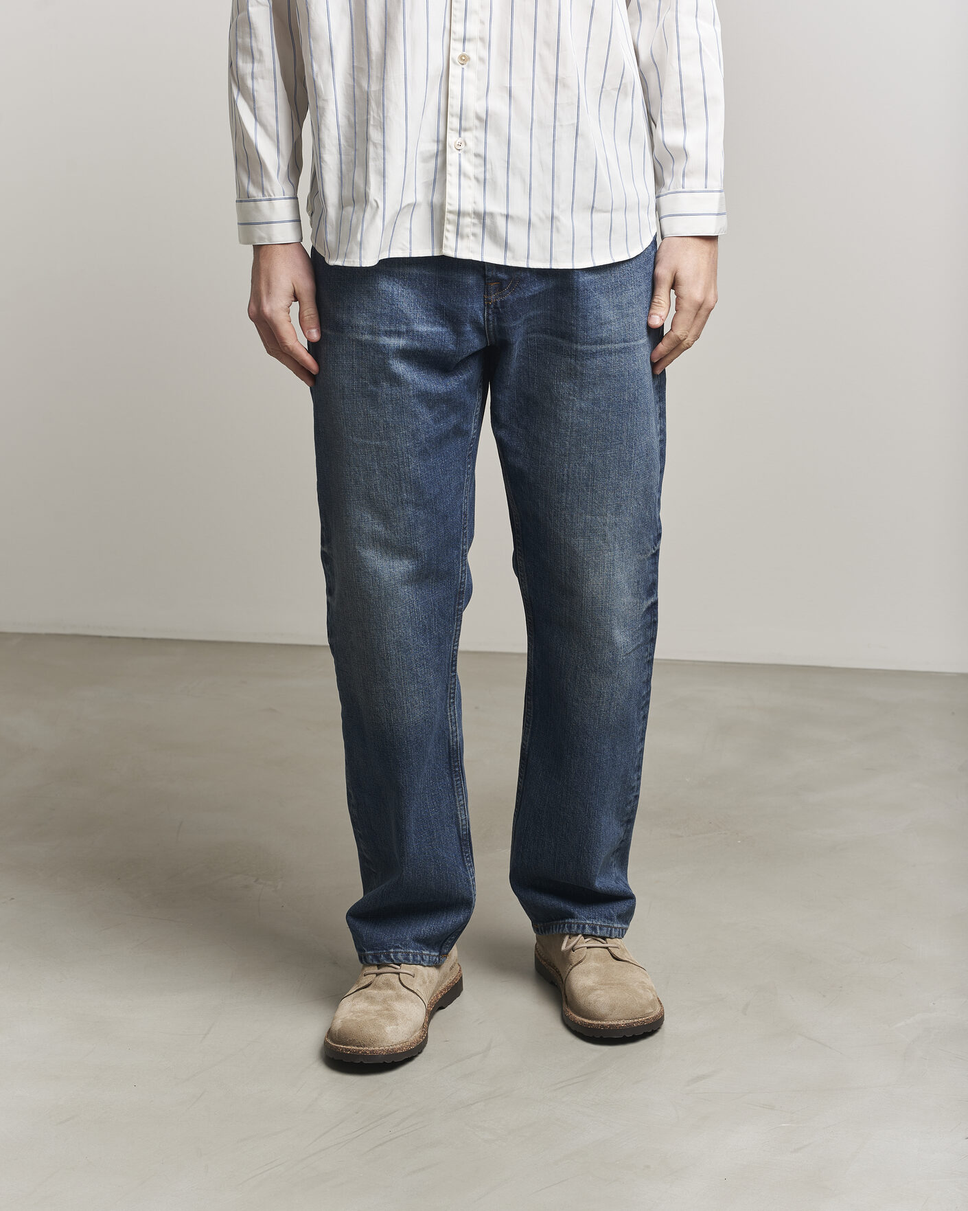 Herr | Oxfords | BIRKENSTOCK | Uppsala Oxford Gray Taupe Suede