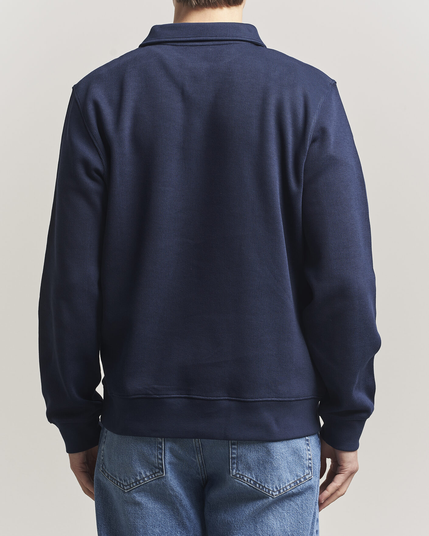 Herr | Tröjor | Lacoste | Polo Sweater Navy Blue
