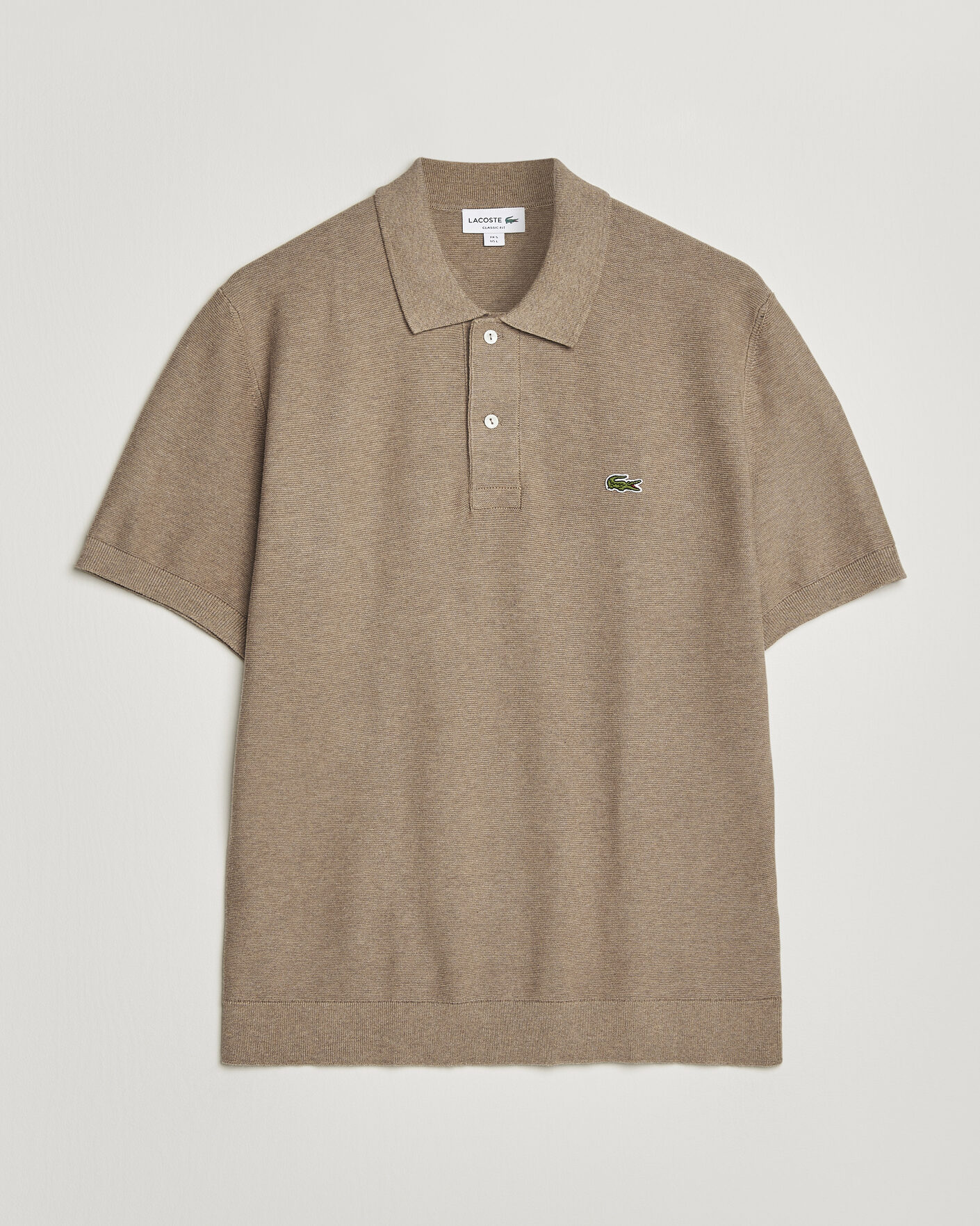 Herr | Pikéer | Lacoste | Cotton Knitted Polo Viennois Heather