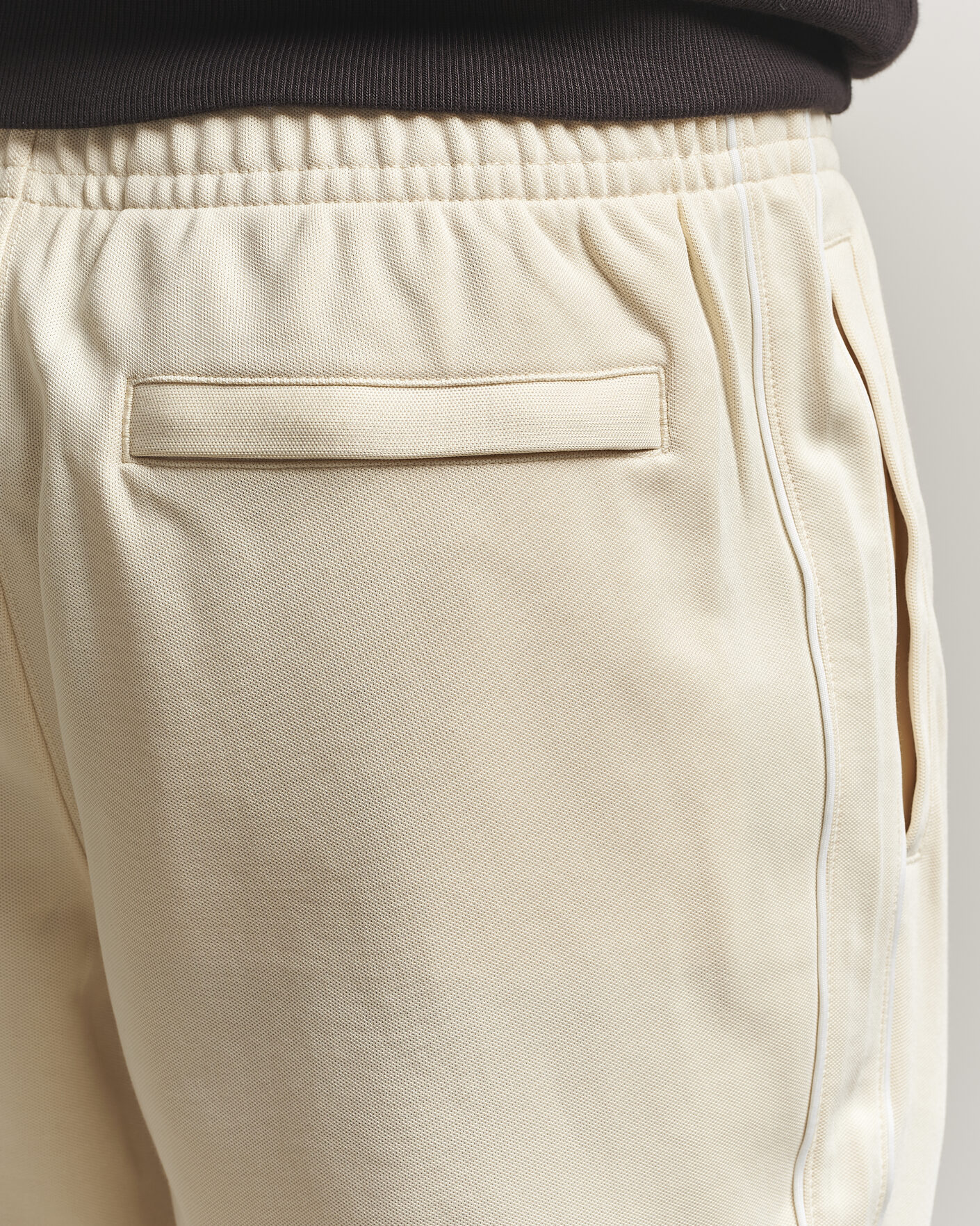 Herr | Byxor | Lacoste | Piqué Track Pants Naturel Clair