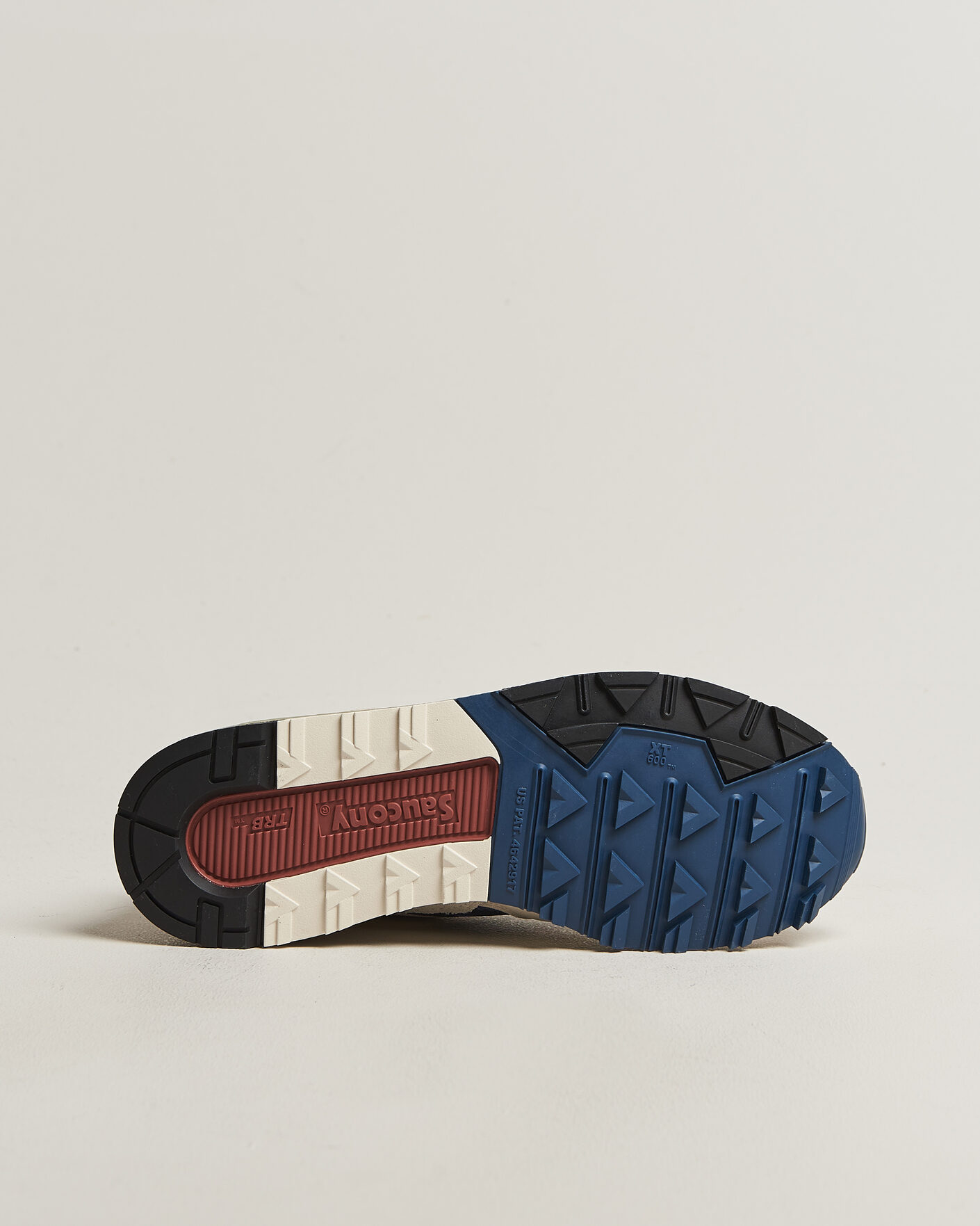 Herr | Sneakers | Saucony | Azura Lux Running Sneaker Tofu/Dress Blue