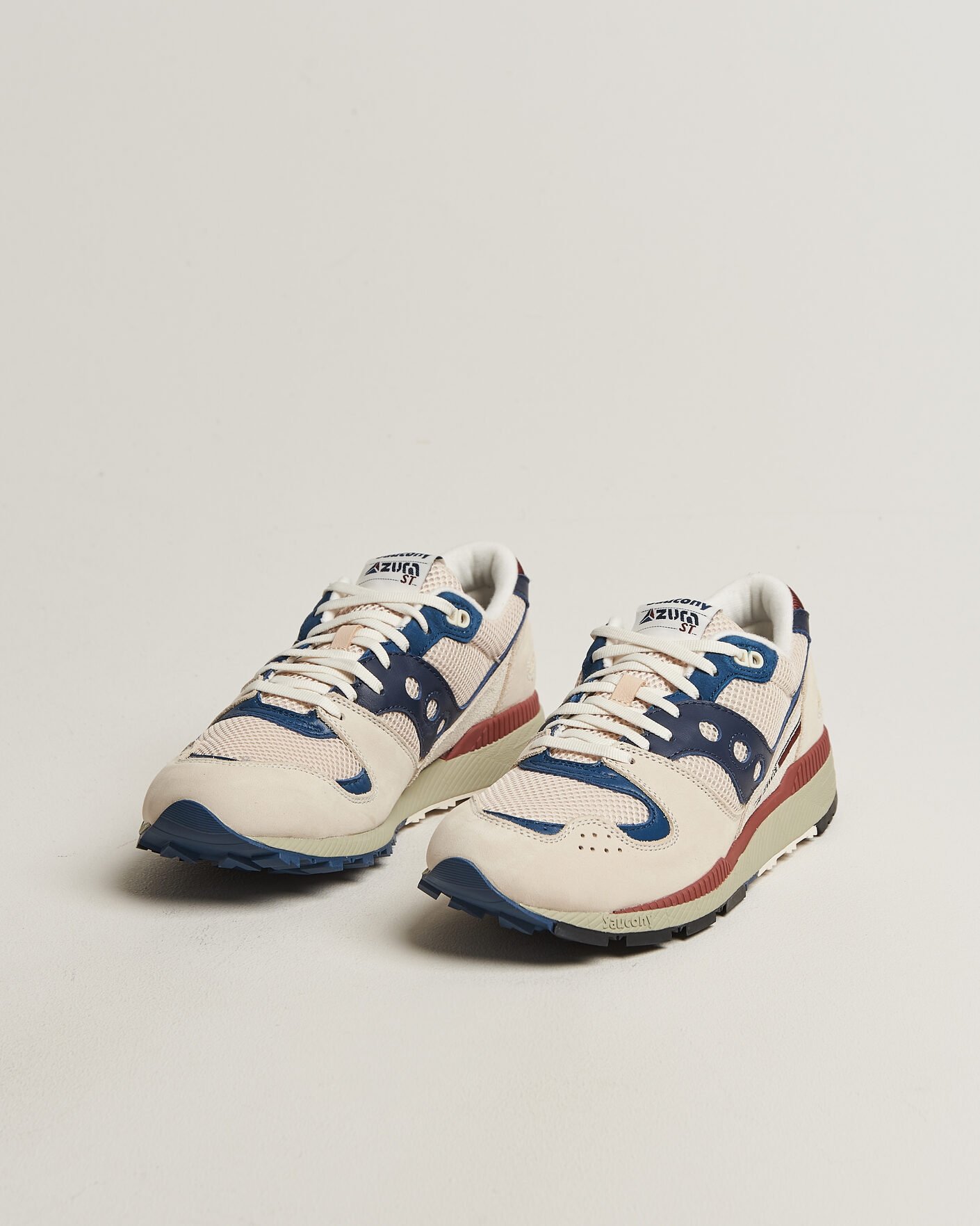 Herr | Sneakers | Saucony | Azura Lux Running Sneaker Tofu/Dress Blue