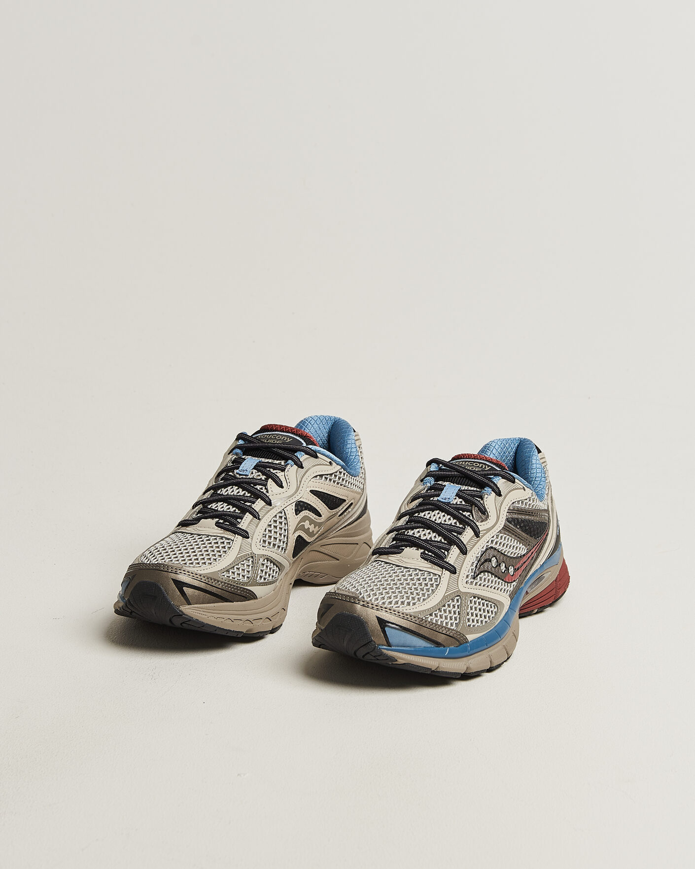 Herr | Sneakers | Saucony | Guide 7 Running Sneaker Taupe/Black