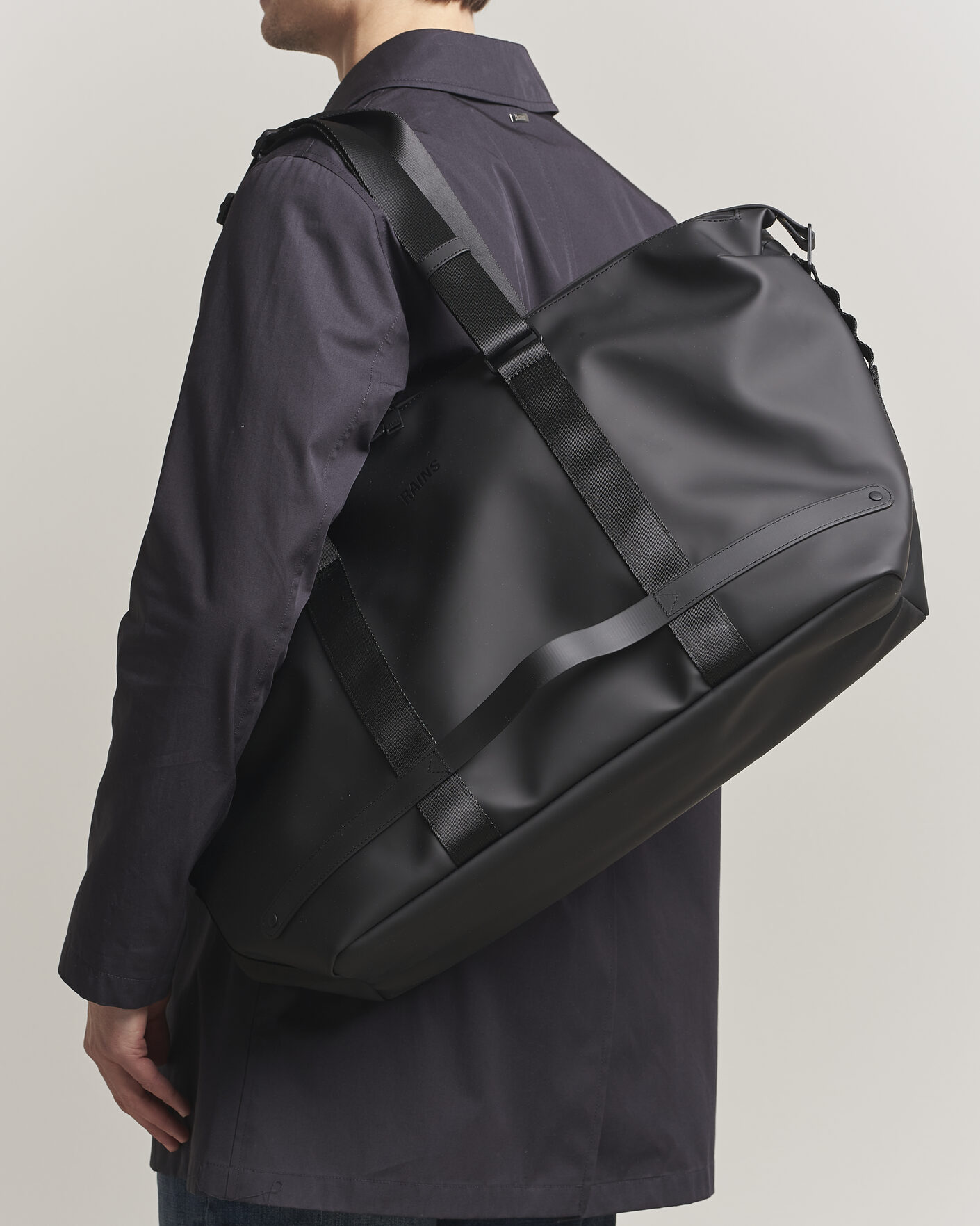 Herr | Väskor | RAINS | OTG Weekendbag Black