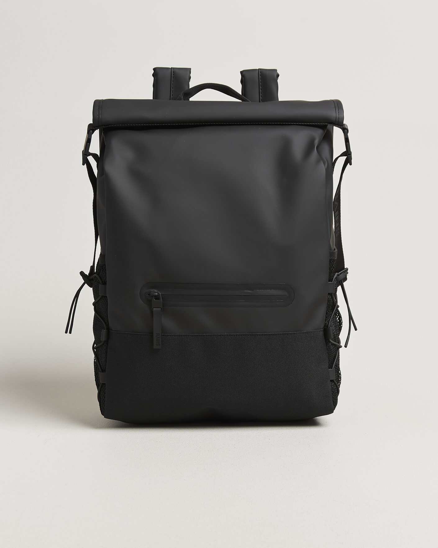 Herr | Väskor | RAINS | Trail Mountaineer Rolltop Backpack Black