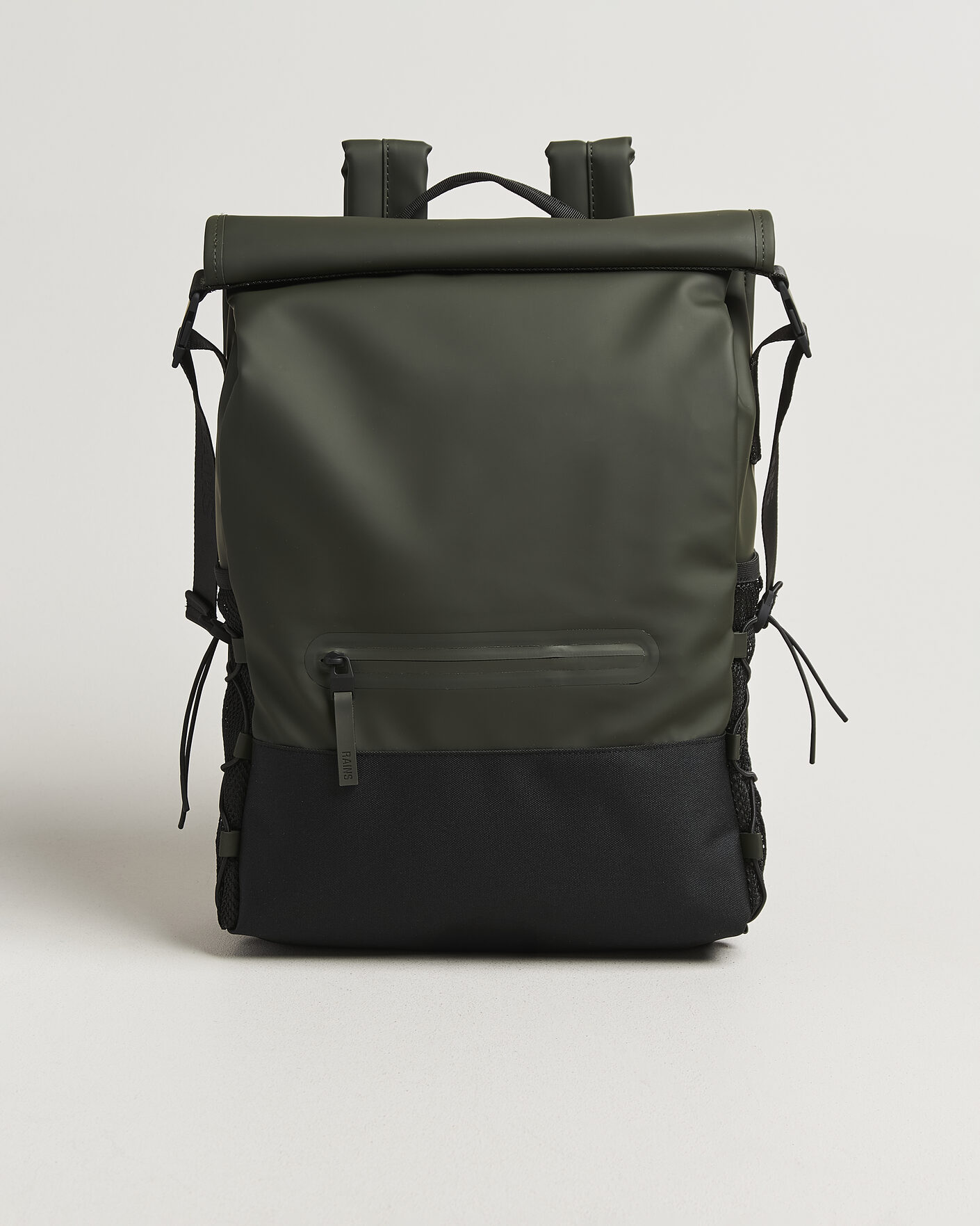 Herr | Väskor | RAINS | Trail Mountaineer Rolltop Backpack Green