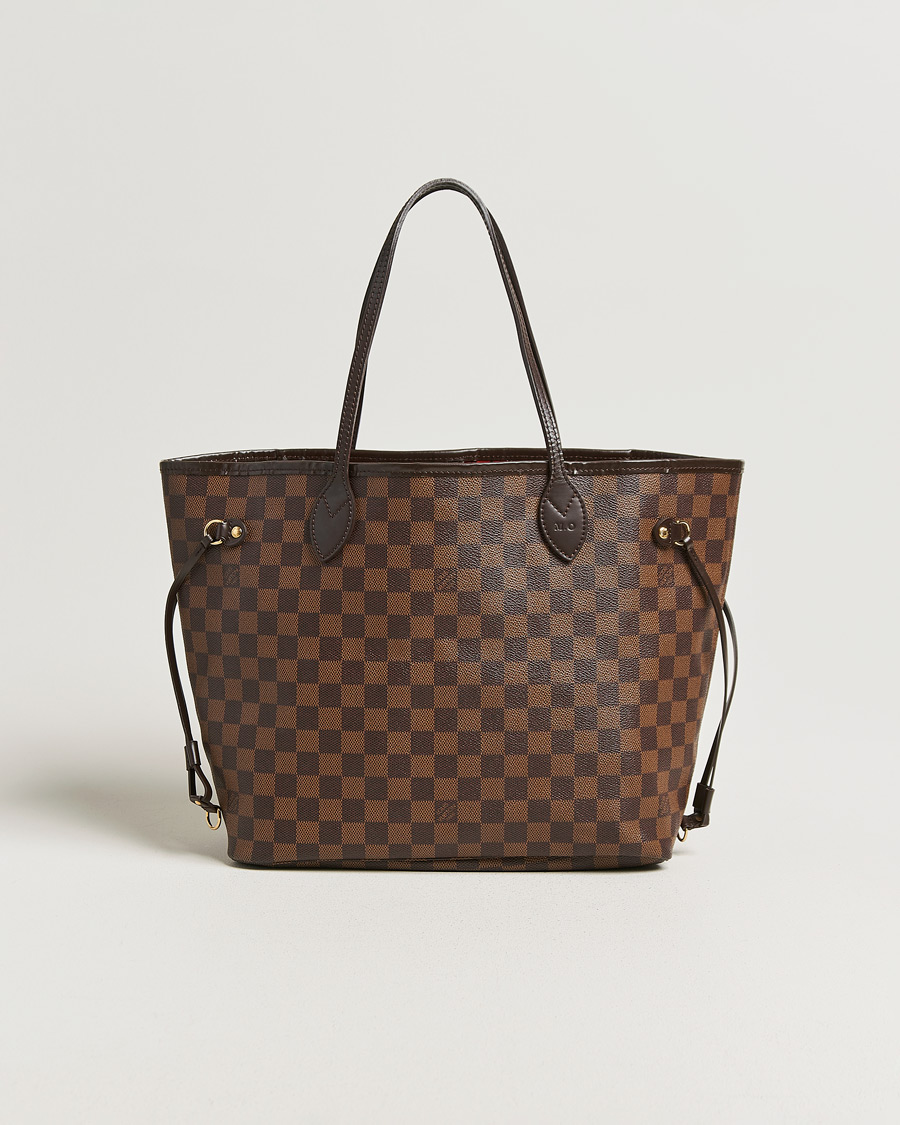 Herr | Pre-Owned & Vintage Bags | Louis Vuitton Pre-Owned | Neverfull MM Damier Ebene