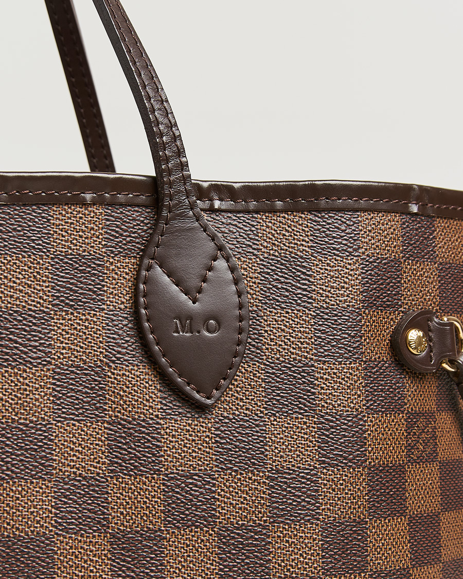 Herr | Pre-Owned & Vintage Bags | Louis Vuitton Pre-Owned | Neverfull MM Damier Ebene