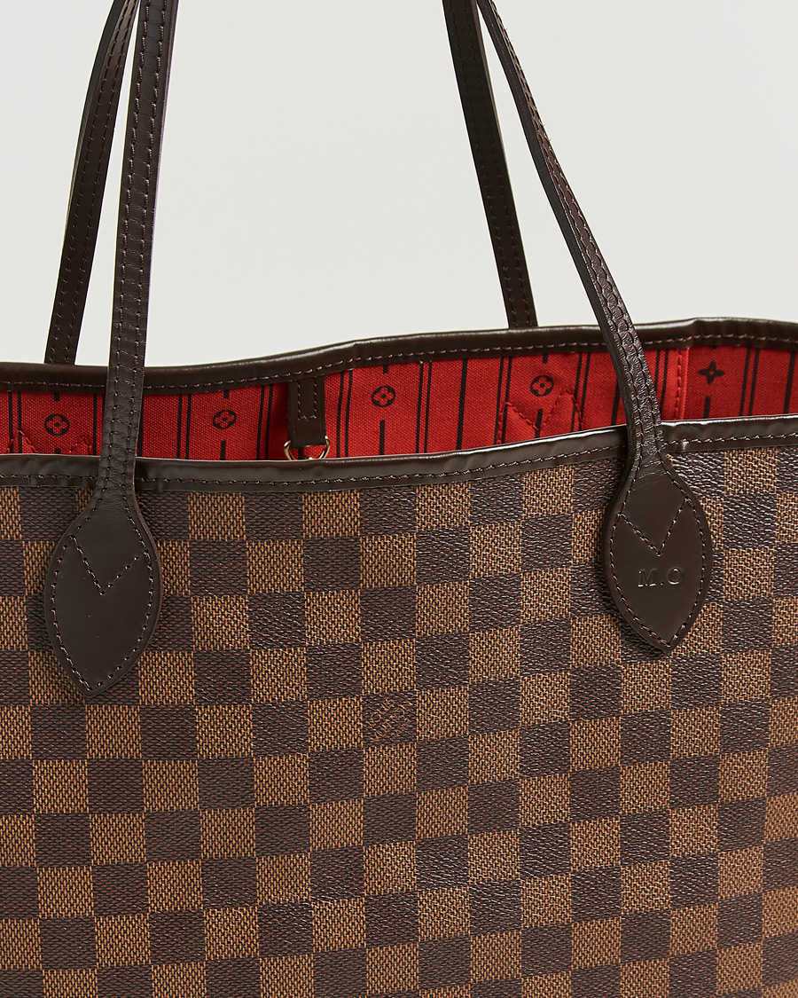 Herr | Pre-Owned & Vintage Bags | Louis Vuitton Pre-Owned | Neverfull MM Damier Ebene